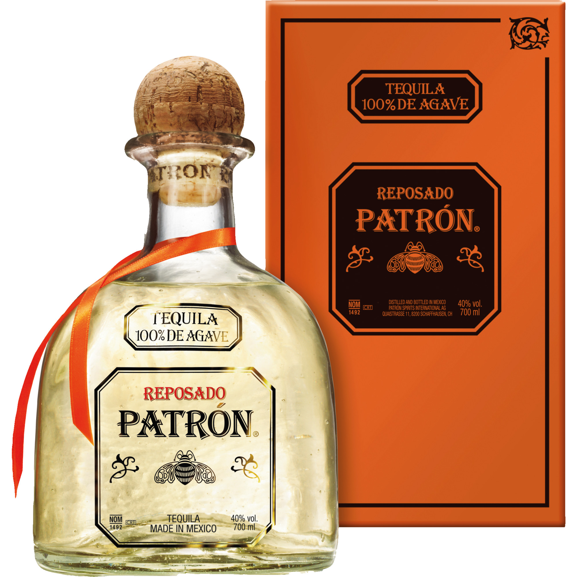 Image of Patron Tequila Reposado 40% 0,7l (73,57 &euro; pro 1 l)