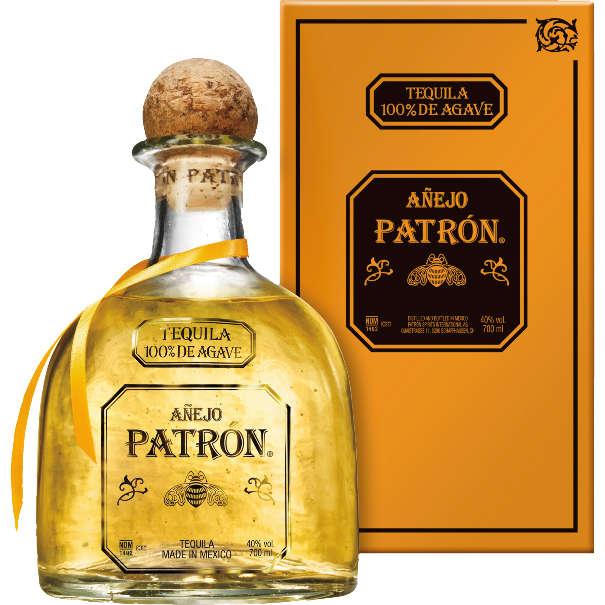 Patron Anejo Tequila, 0,7 L, 40% Vol., Spirituosen  Spirituosen Hawesko