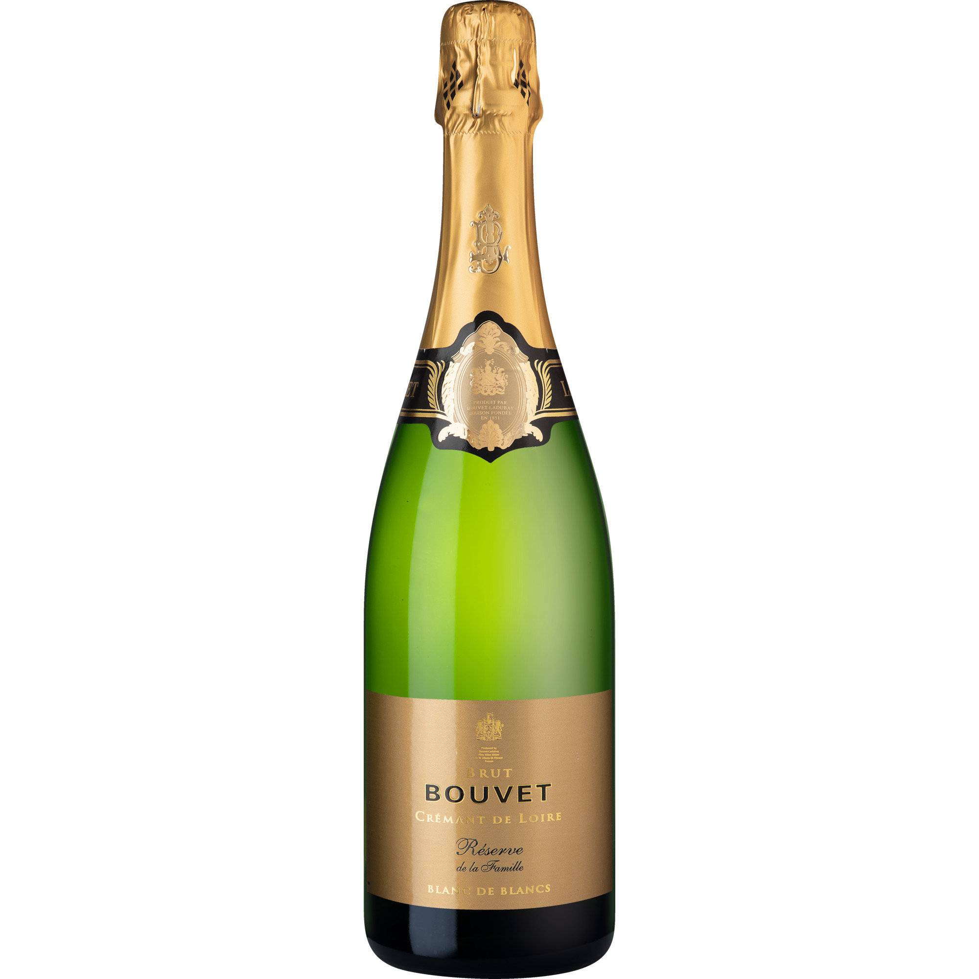 Image of Bouvet Ladubay Réserve de la Famille Gold Edition, Brut, Blanc de Blancs, Crémant de Loire AC, Loire, Schaumwein