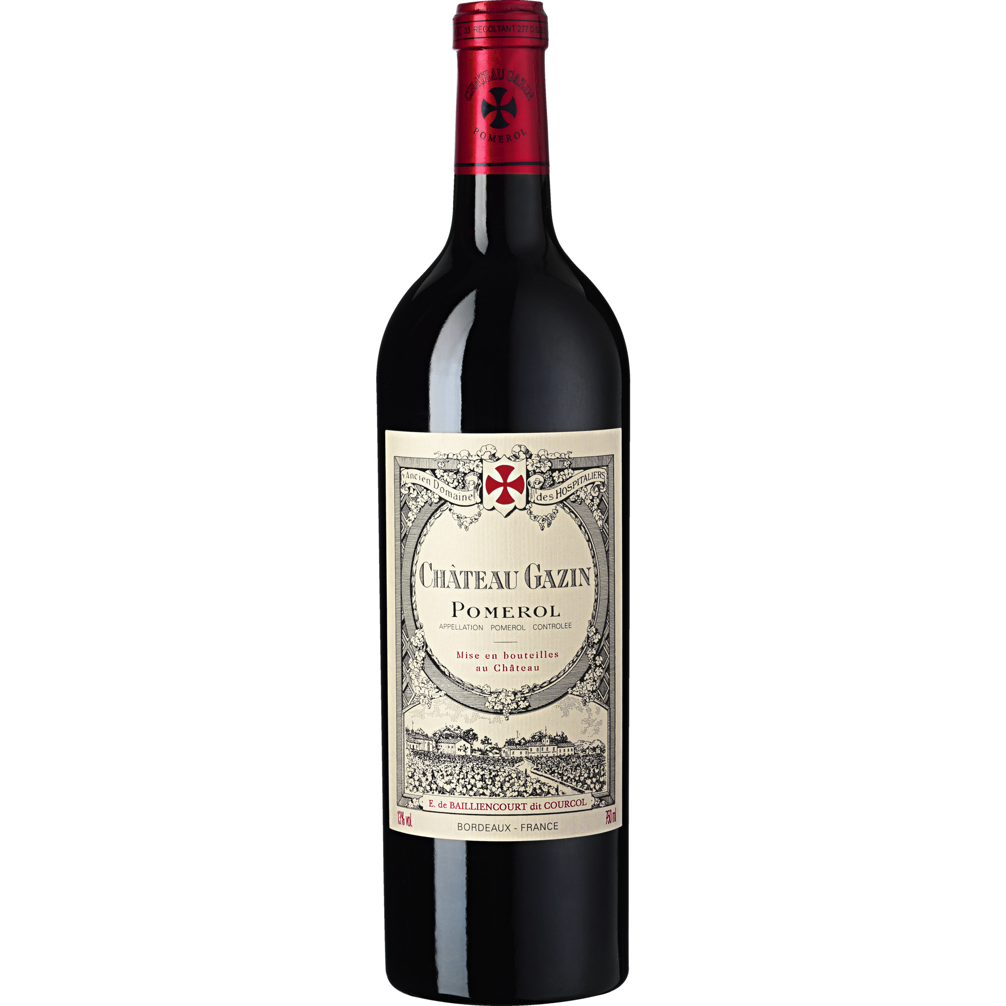 Château Gazin, Pomerol AOP, Bordeaux, 2019, Rotwein - Rotwein
