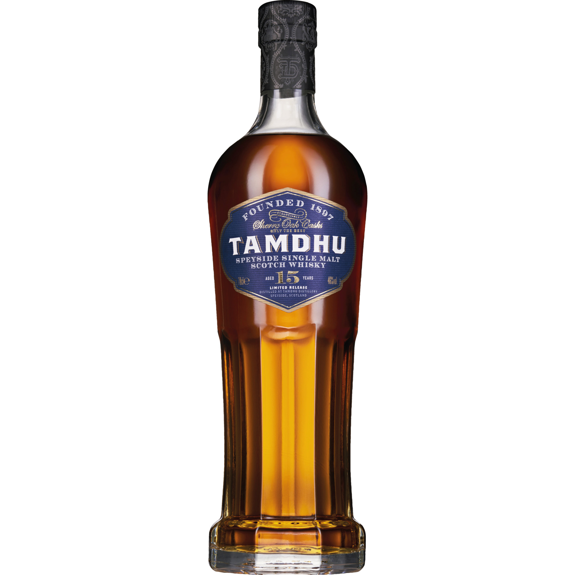 Image of Tamdhu 15 YO Speyside Single Malt Scotch Whisky, 0,7l, 46 % Vol., Schottland, Spirituosen