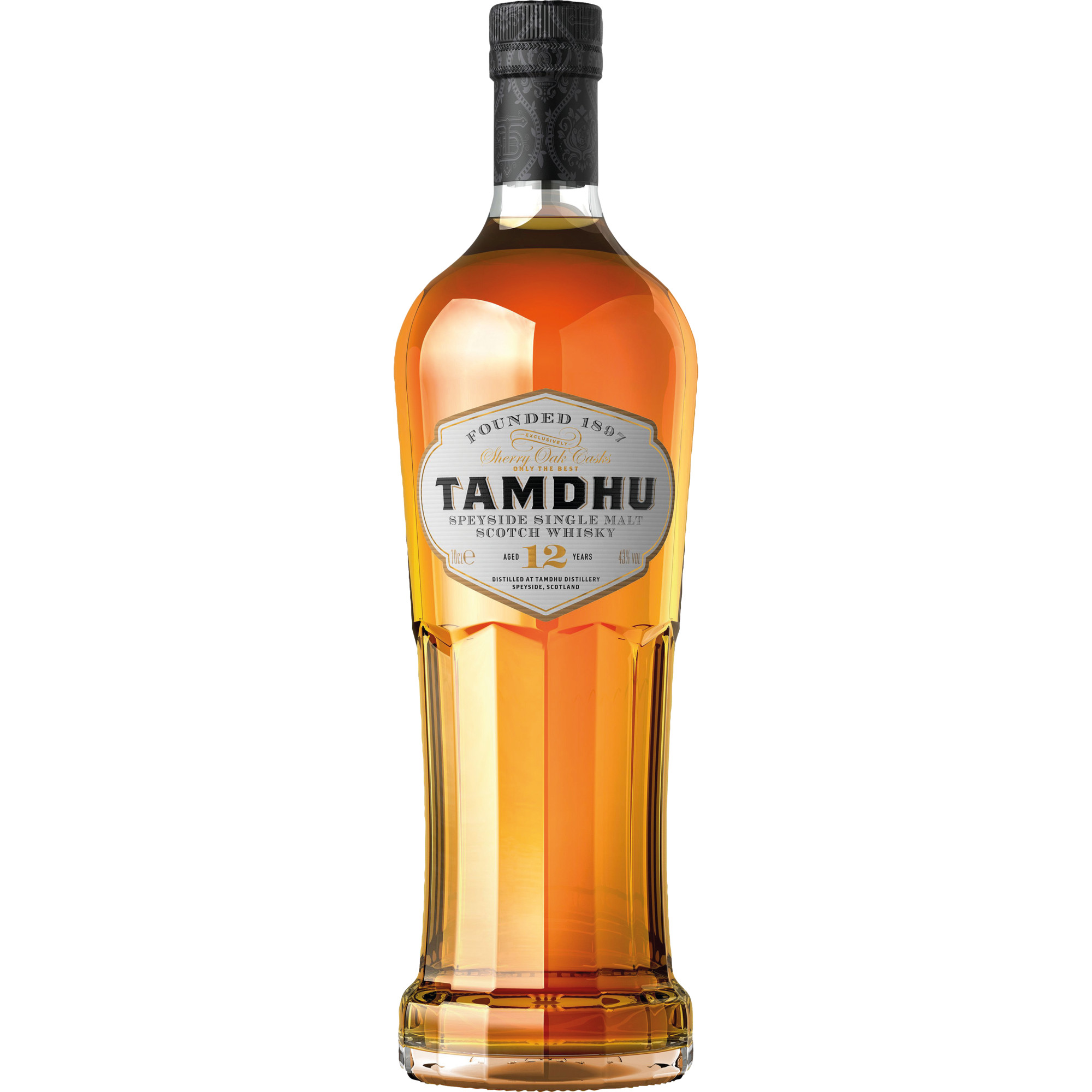Tamdhu 12 YO Speyside Single Malt Scotch Whisky, 0,7l, 43 % Vol., Schottland, Spirituosen Ian Macleod Distilleries Ltd., Great Britain Hawesko DE