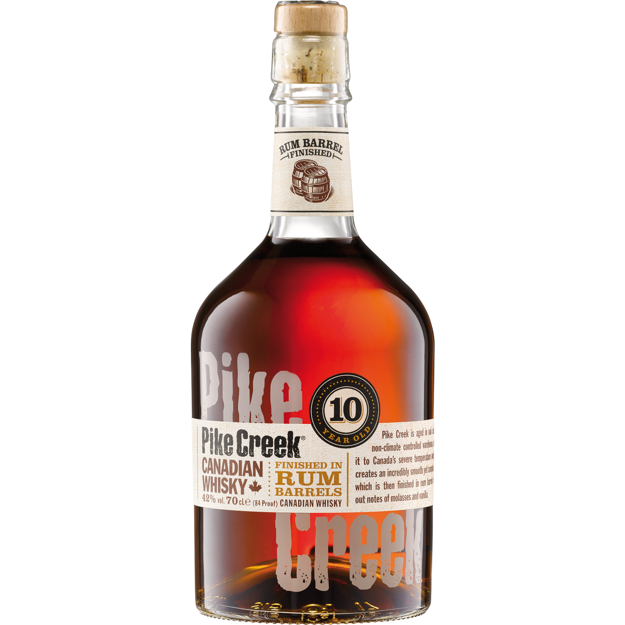 Pike Creek Canadian Whisky, 0,7l, 42 % Vol., Spirituosen  Spirituosen Hawesko