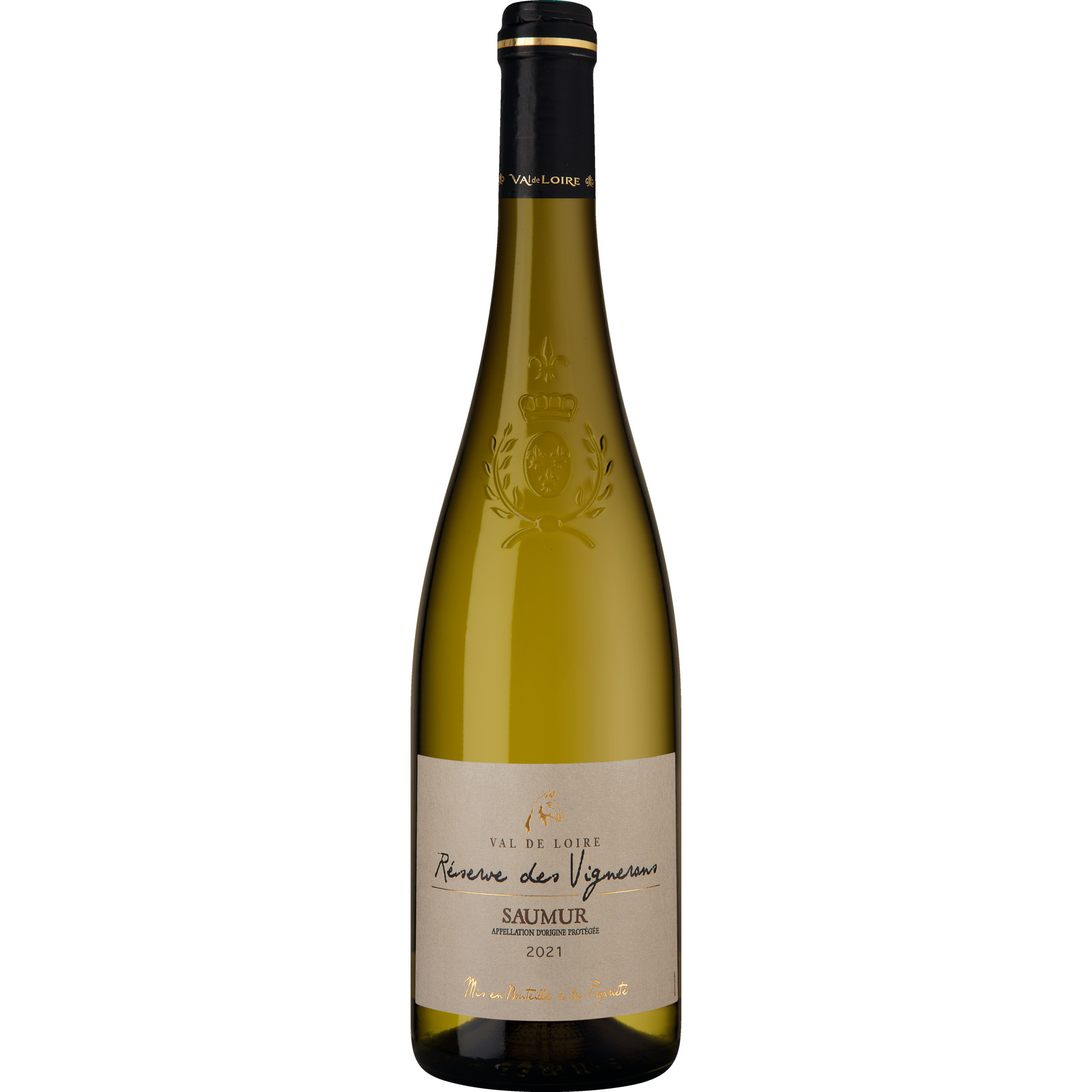 Réserve des Vignerons Saumur Blanc, Saumur AOP, Loire, 2021, Weißwein Cave Robert & Marcel, F49260 Bellevigne-les-Châteaux, France Hawesko DE