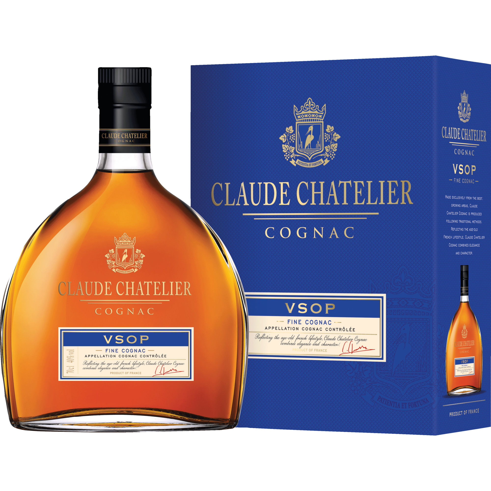 Image of Claude Chatelier VSOP mit Etui 40% 0,7l (48,43 &euro; pro 1 l)