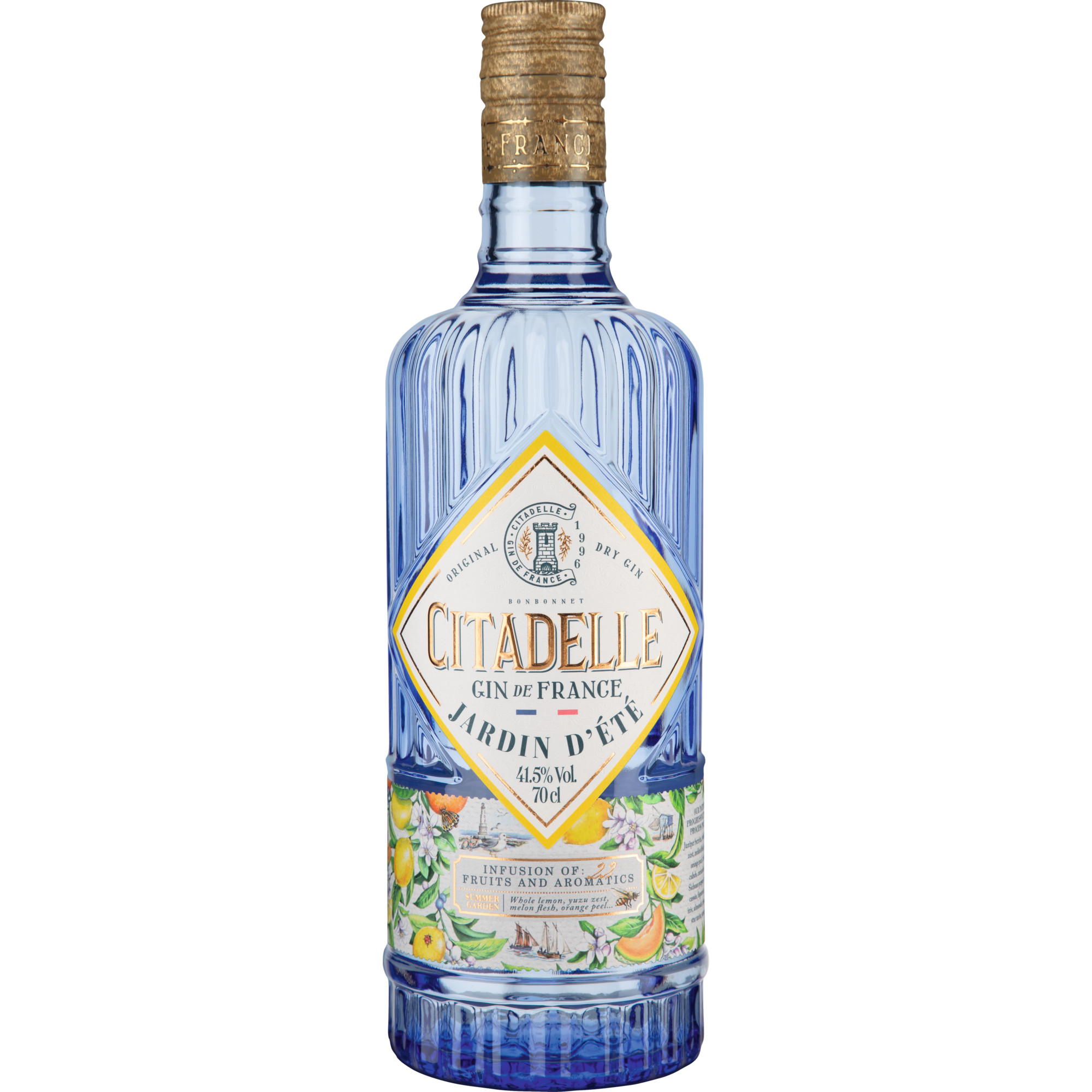 Image of Citadelle Gin Jardin d'Été, Frankreich, 0,7 L, 41,5% Vol., Cognac, Spirituosen