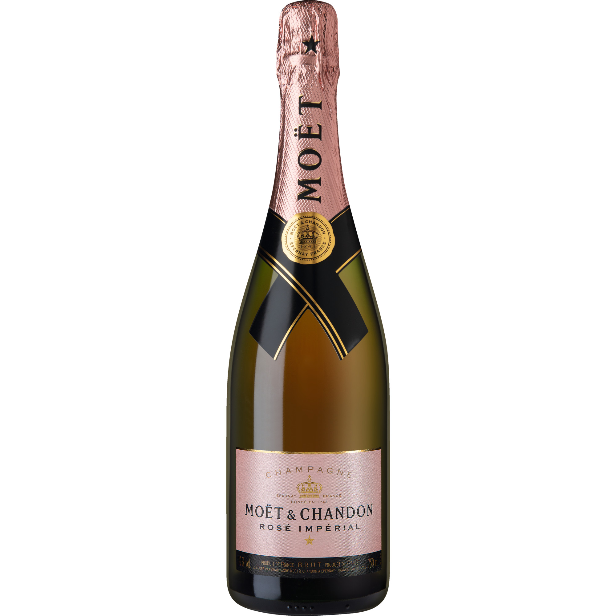 Image of Champagne Moet & Chandon Imperial Rosé, Brut, Champagne AC, Champagne, Schaumwein