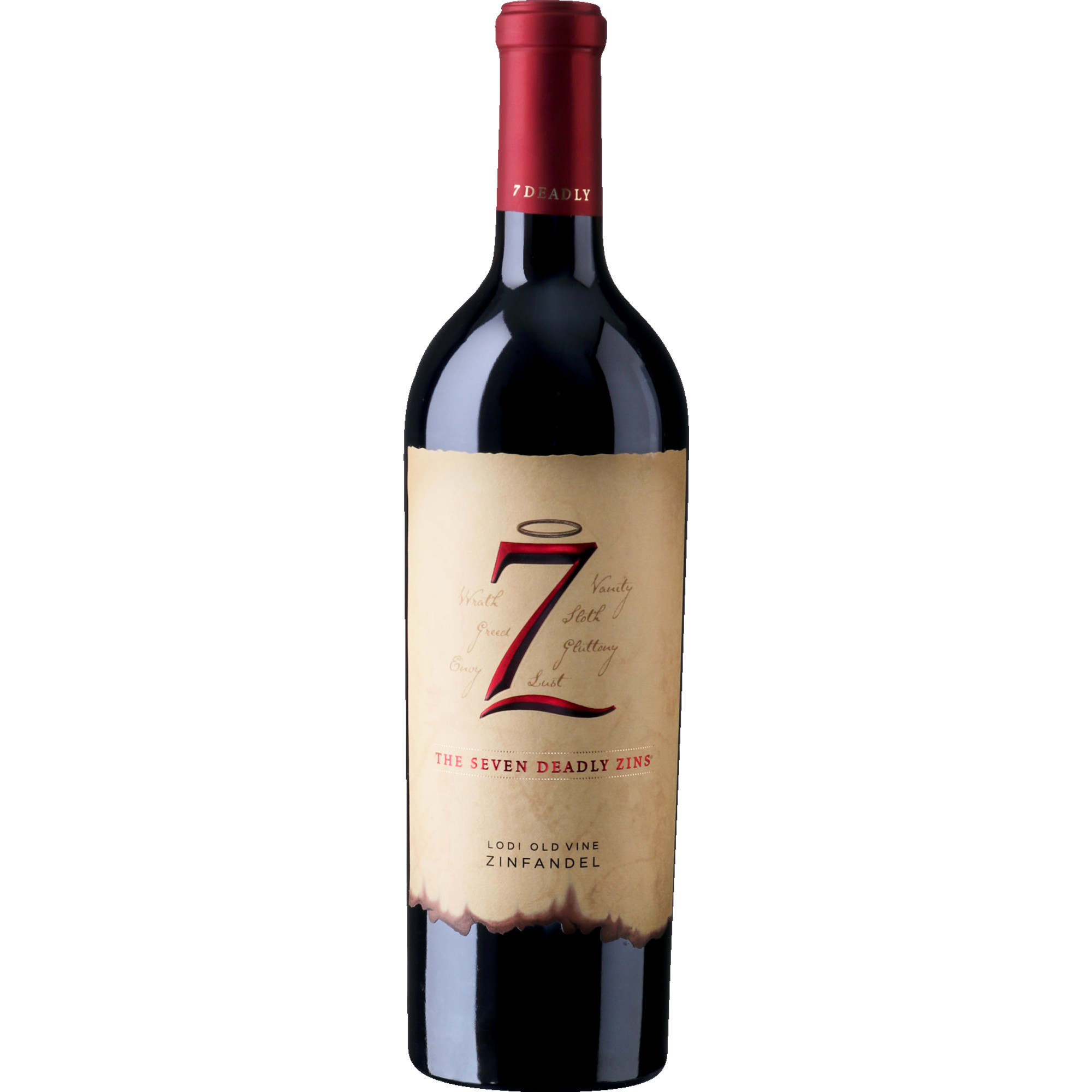 The Seven Deadly Zins Old Vine Zinfandel, Lodi, California, Kalifornien, 2018, Rotwein  Rotwein Hawesko