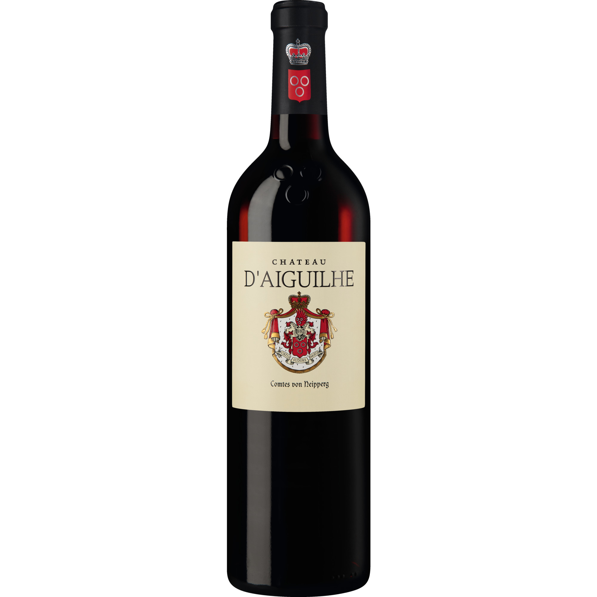 Château d%27Aiguilhe, Côtes de Castillon AOP, Bordeaux, 2021, Rotwein - Rotwein