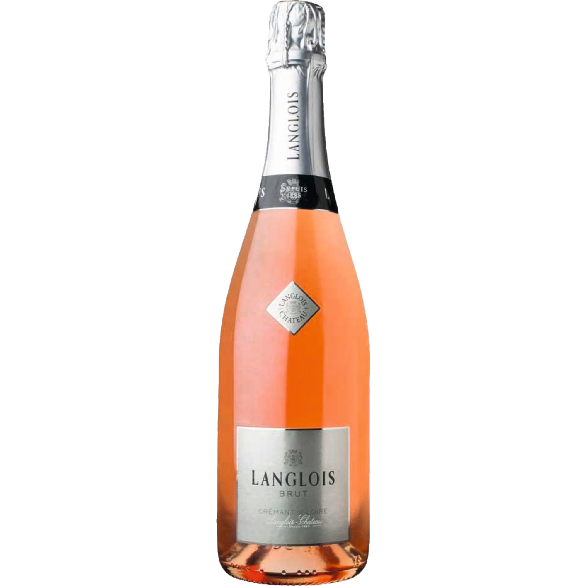 Crèmant de Loire, Langlois- Château, Rosé, Brut, Loire AOC, Loire, Schaumwein - Sekt & Crémant