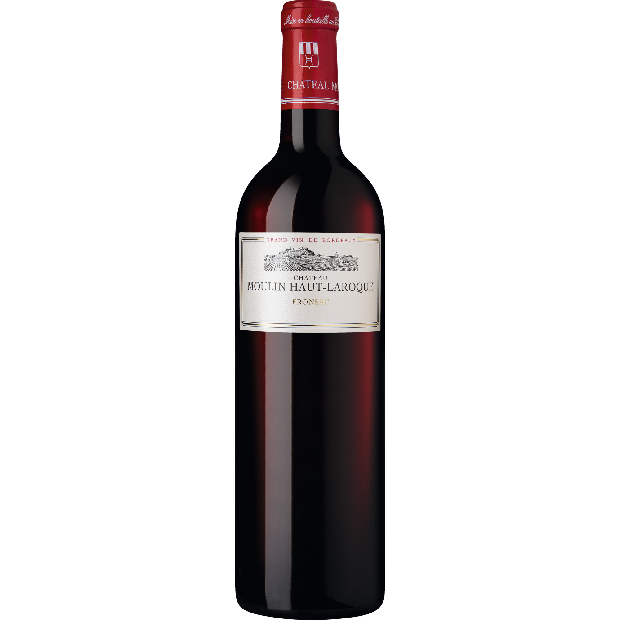 Château Moulin Haut Laroque, Fronsac AOP, Bordeaux, 2021, Rotwein - Rotwein
