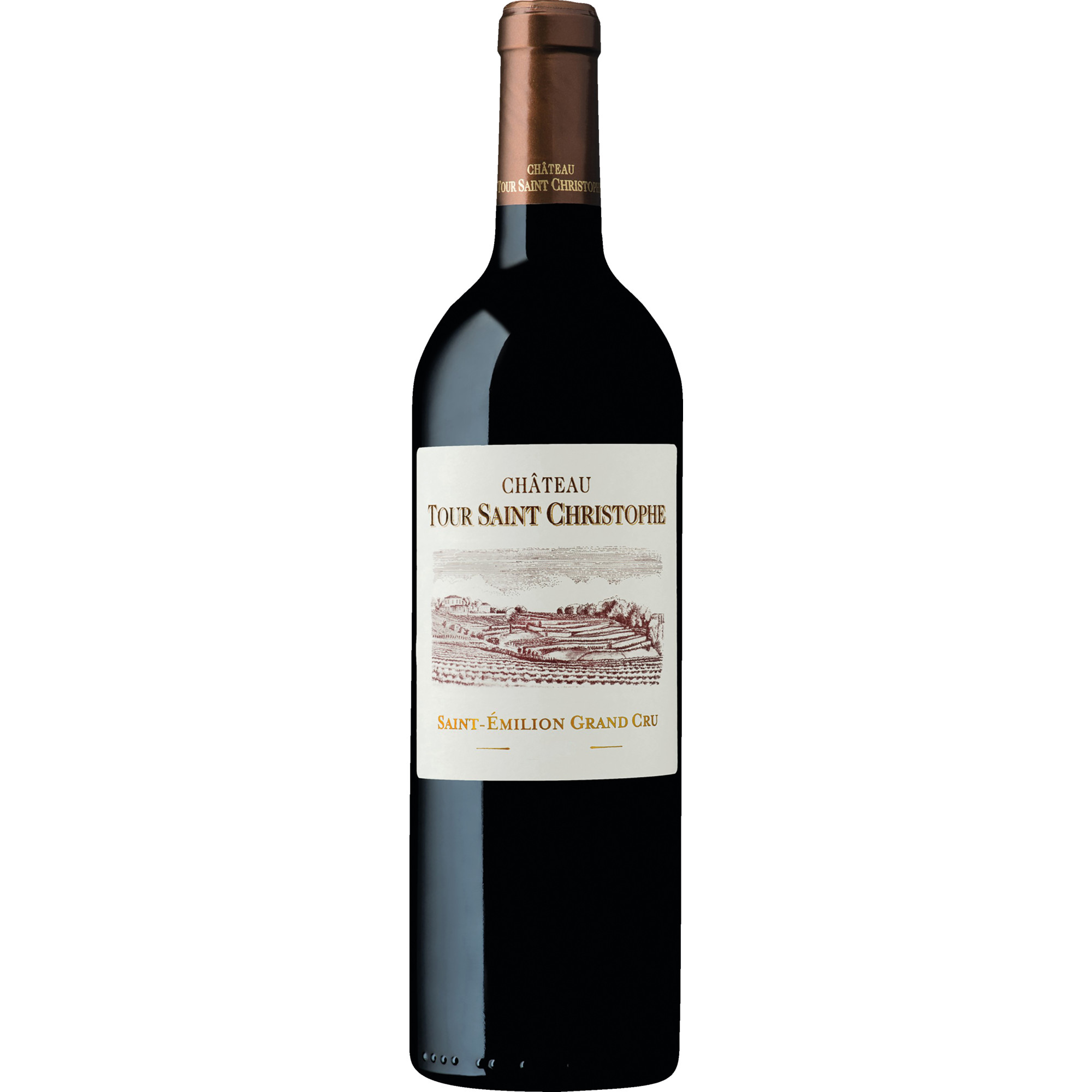 Château Tour Saint Christophe, Saint-Emilion Grand Cru AOP, Bordeaux, 2021, Rotwein - Rotwein