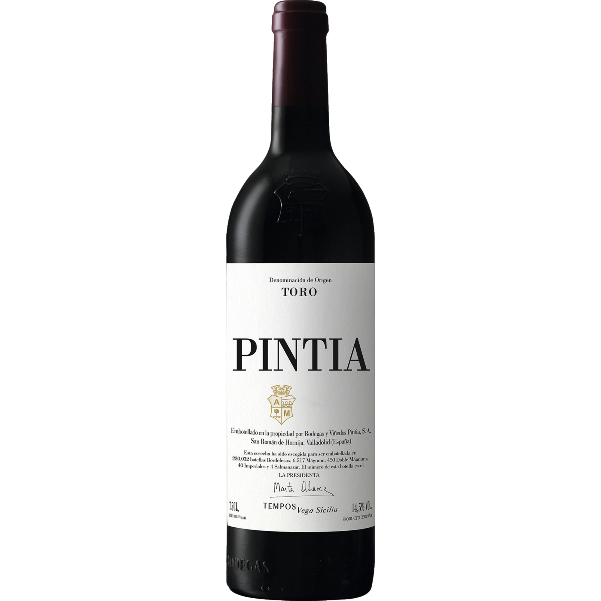 Pintia, Toro DO, Kastilien - León, 2016, Rotwein