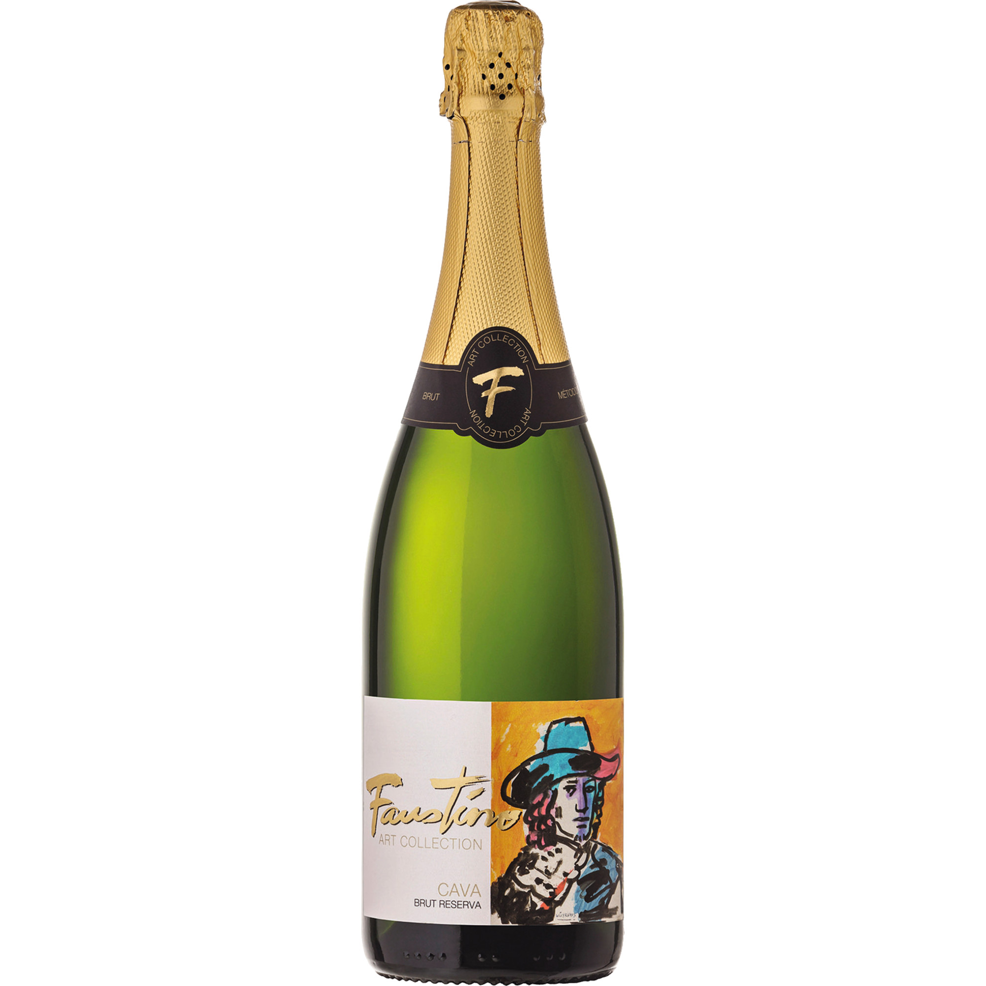 Faustino Art Collection Cava Brut Reserva, Cava DOP, Katalonien, Schaumwein - Sekt & Crémant