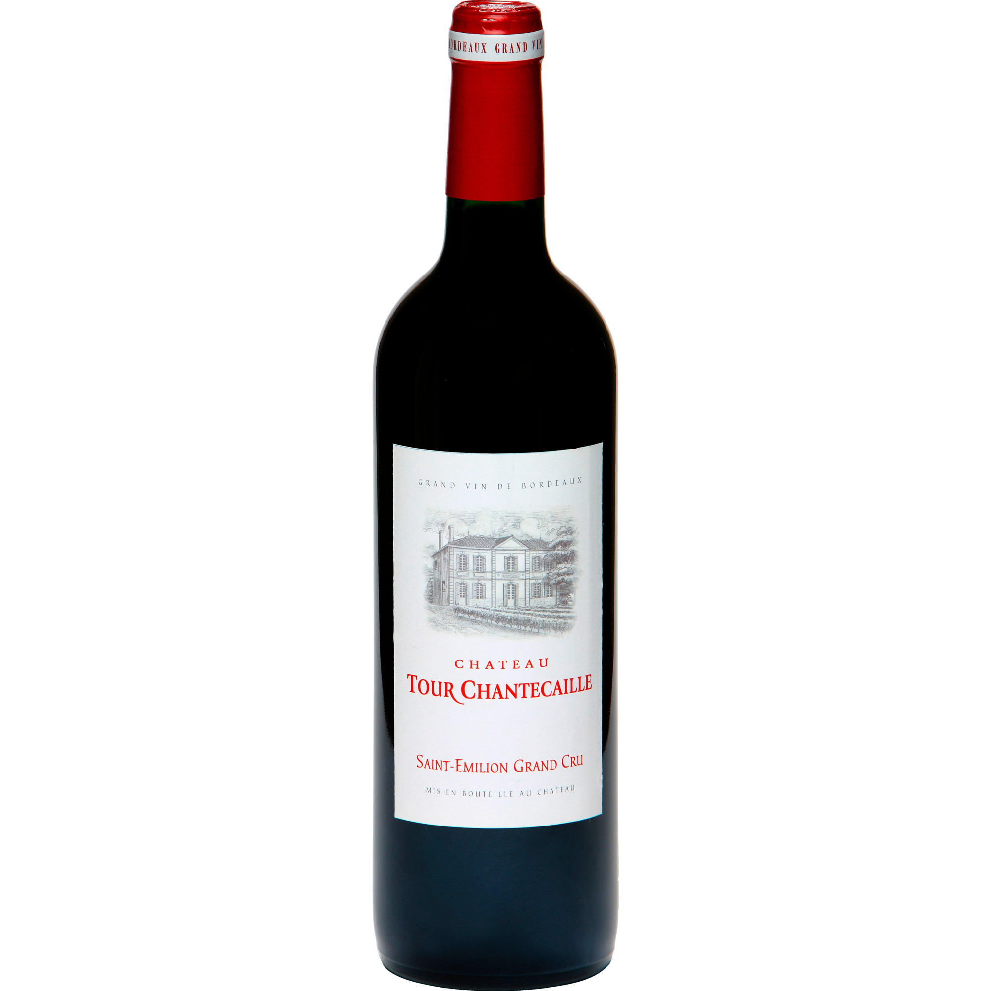 Château Tour Chantecaille, Saint-Émilion AC Grand Cru, Bordeaux, 2015, Rotwein - Rotwein