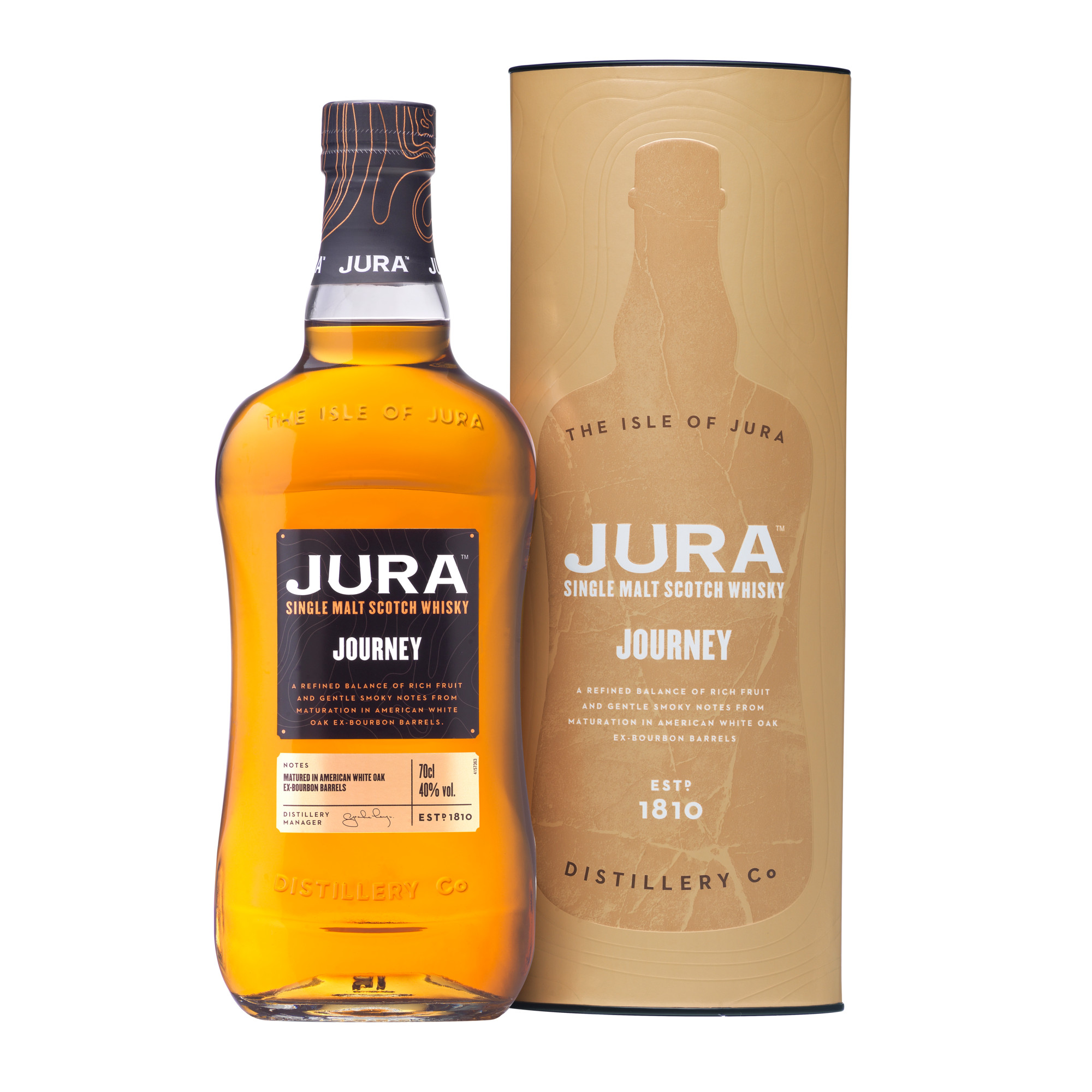 Image of Isle of Jura Journey Single Malt Scotch Whisky 40% 0,7l (41,29 &euro; pro 1 l)