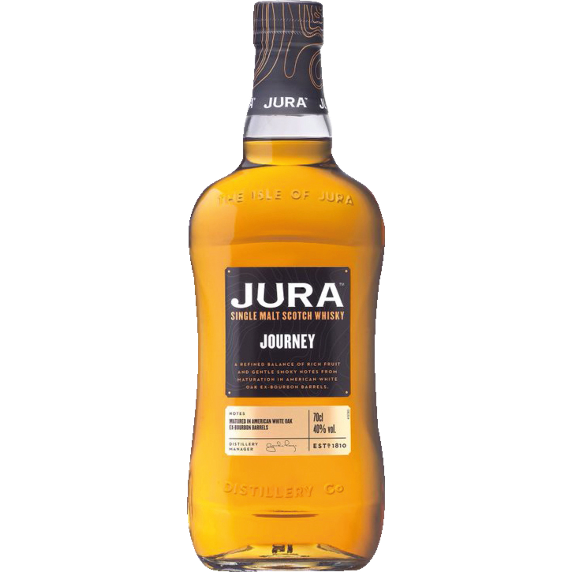 Jura Journey Single Malt Scotch Whisky, 0,7L, 40% Vol., Schottland, Spirituosen  Spirituosen Hawesko