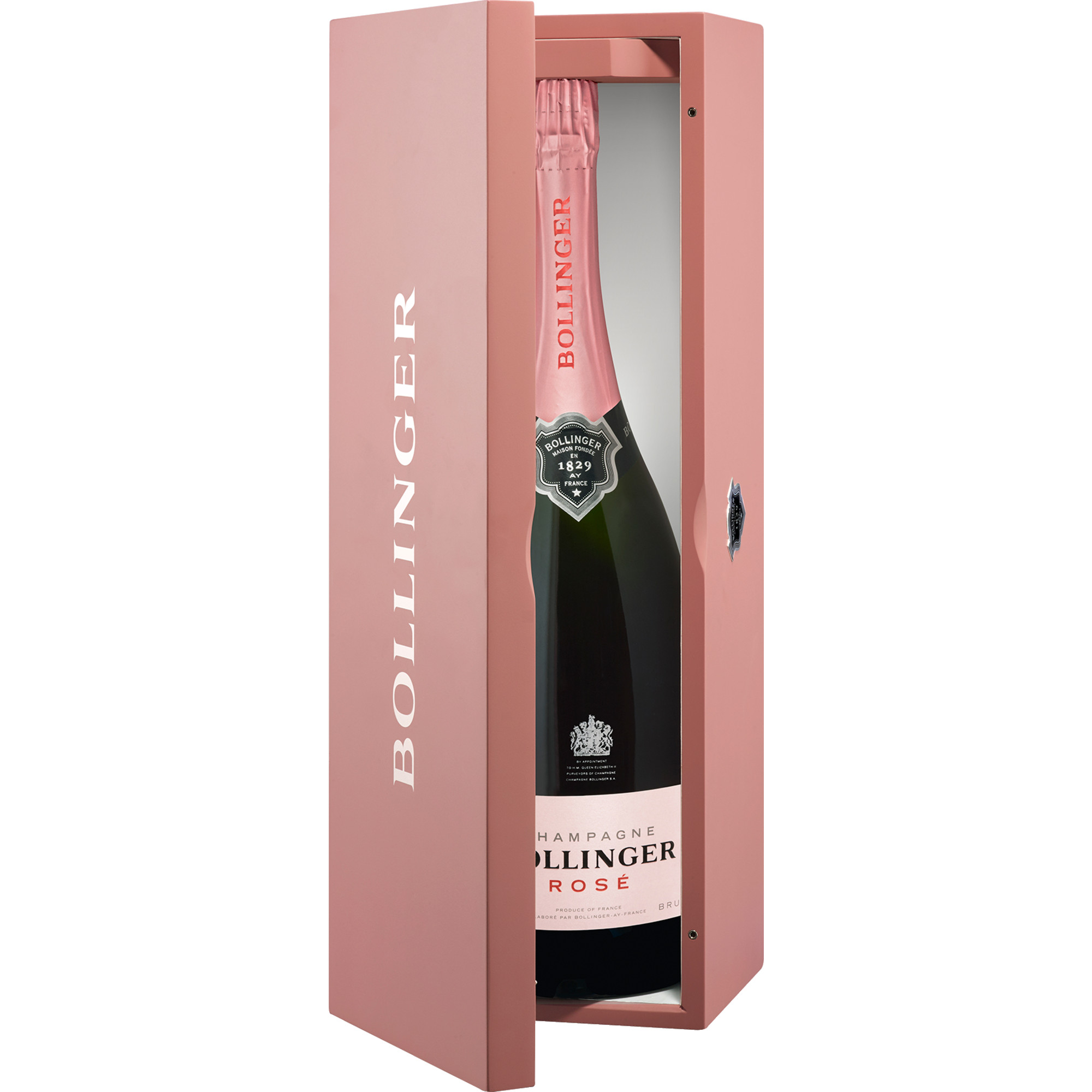 Champagne Bollinger Rosé, Brut, 3L, Holzkiste, Champagne, Schaumwein