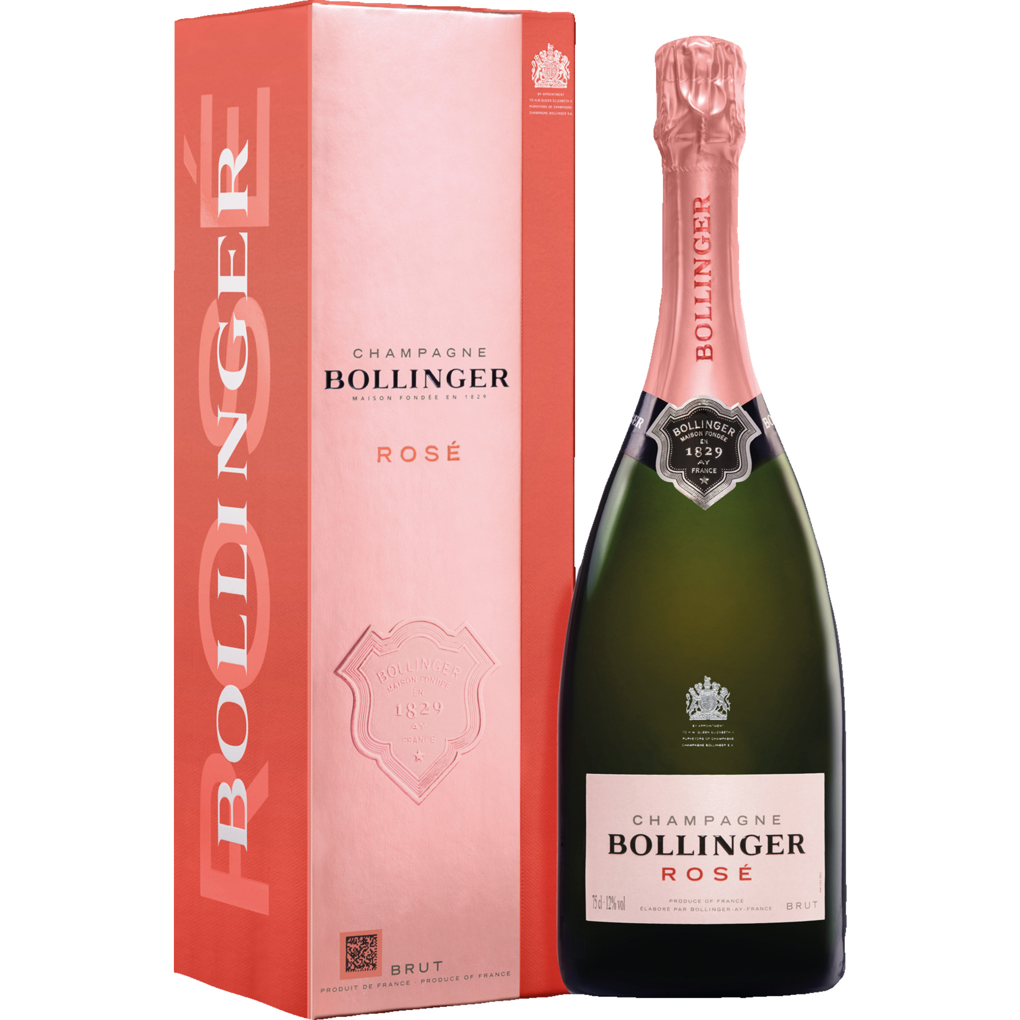 Image of Champagne Bollinger Rosé, Brut, Geschenkverpackung, Champagne, Schaumwein