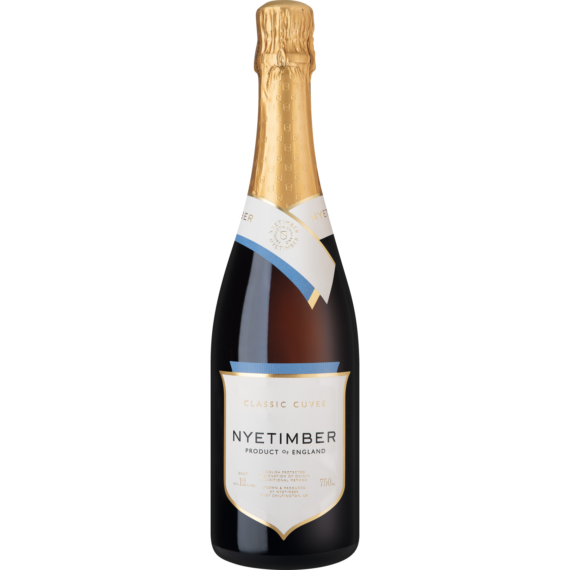 Nyetimber Classic Cuvée Brut, England PDO, Traditional Method,Geschenkverpackung, England, Schaumwein - Sekt & Crémant