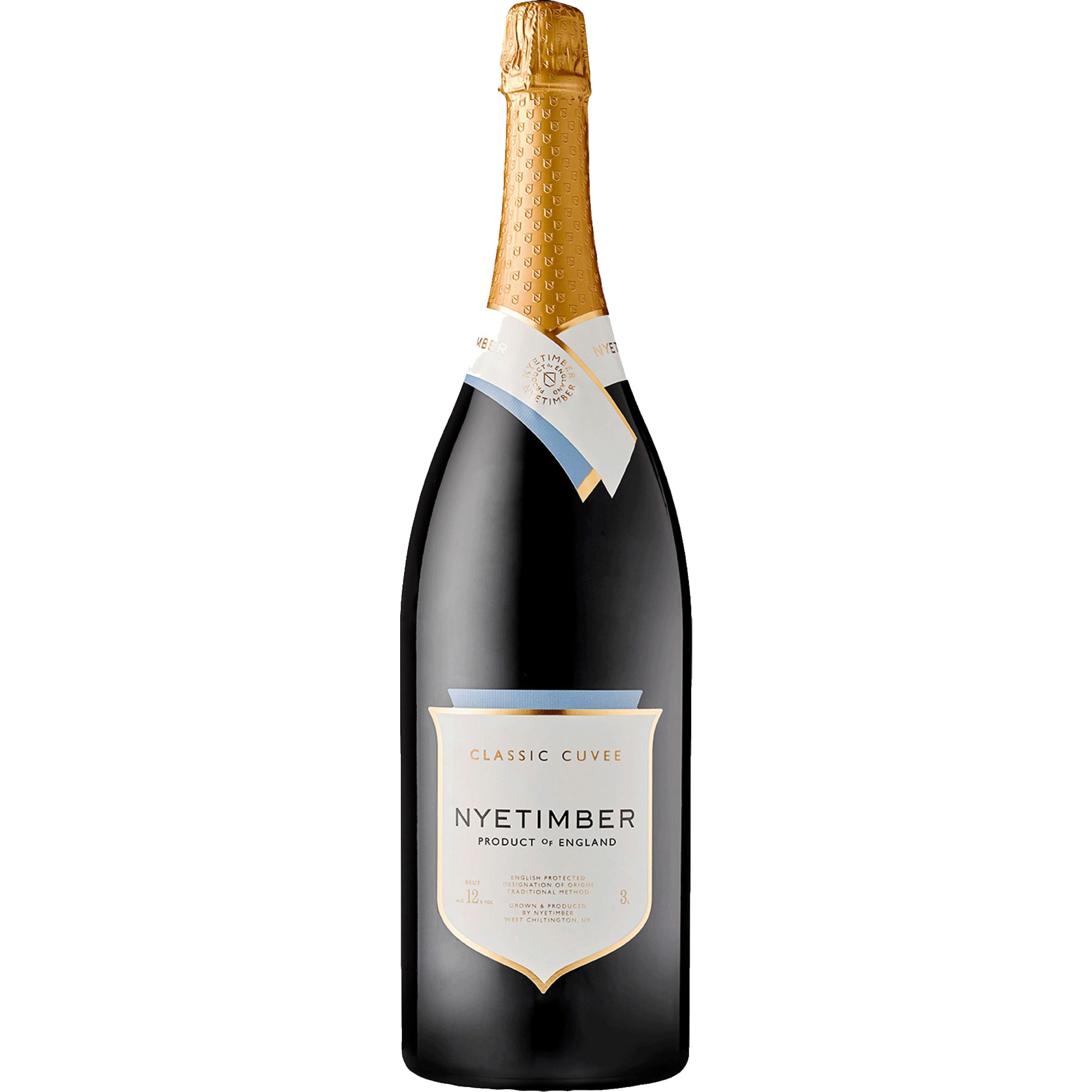 Image of Nyetimber Classic Cuvée Brut, England PDO, Traditional Method, Doppelmagnum, England, Schaumwein