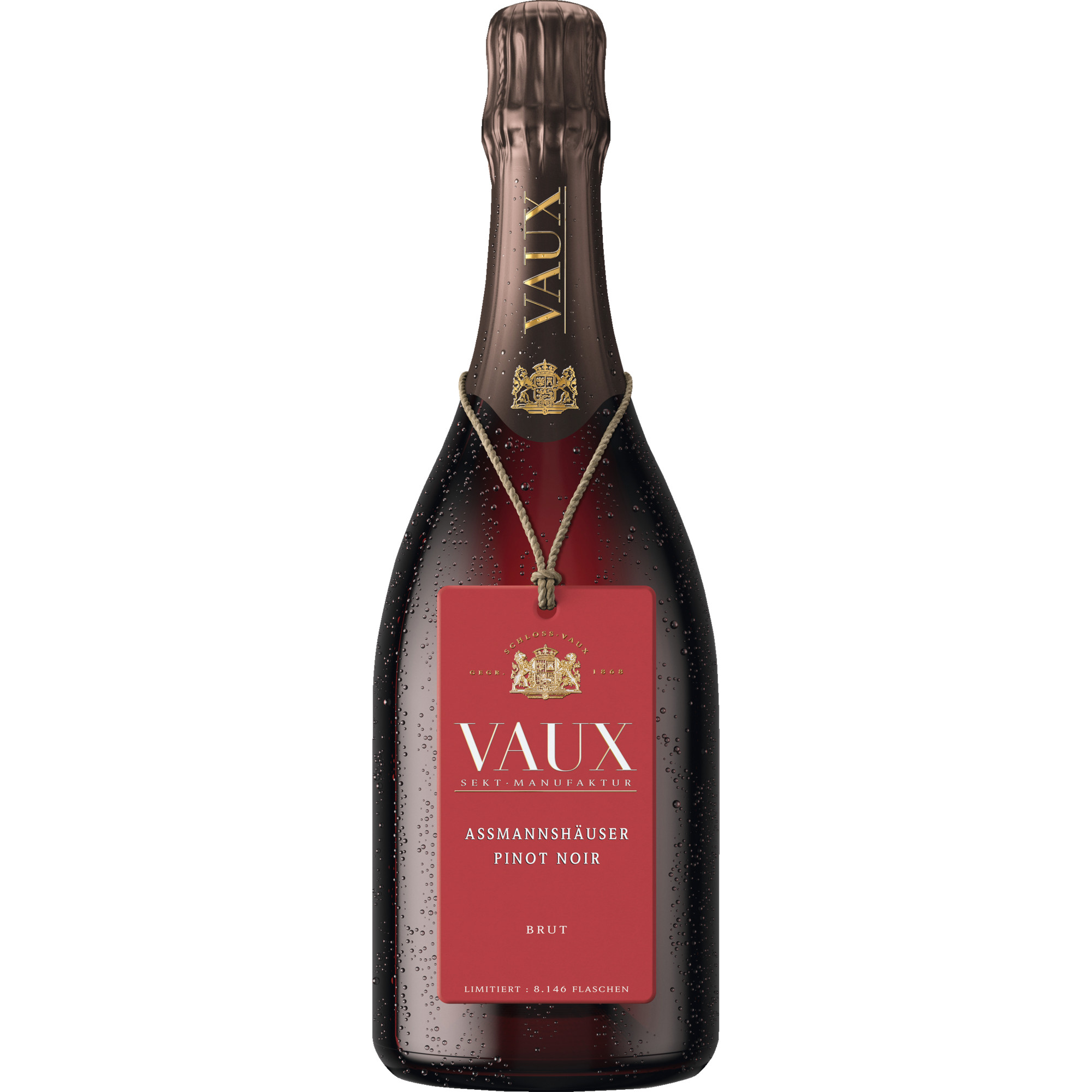 Image of Assmannshäuser Pinot Noir Sekt, Brut, Deutscher Sekt b.A. Rheingau, Rheingau, 2016, Schaumwein