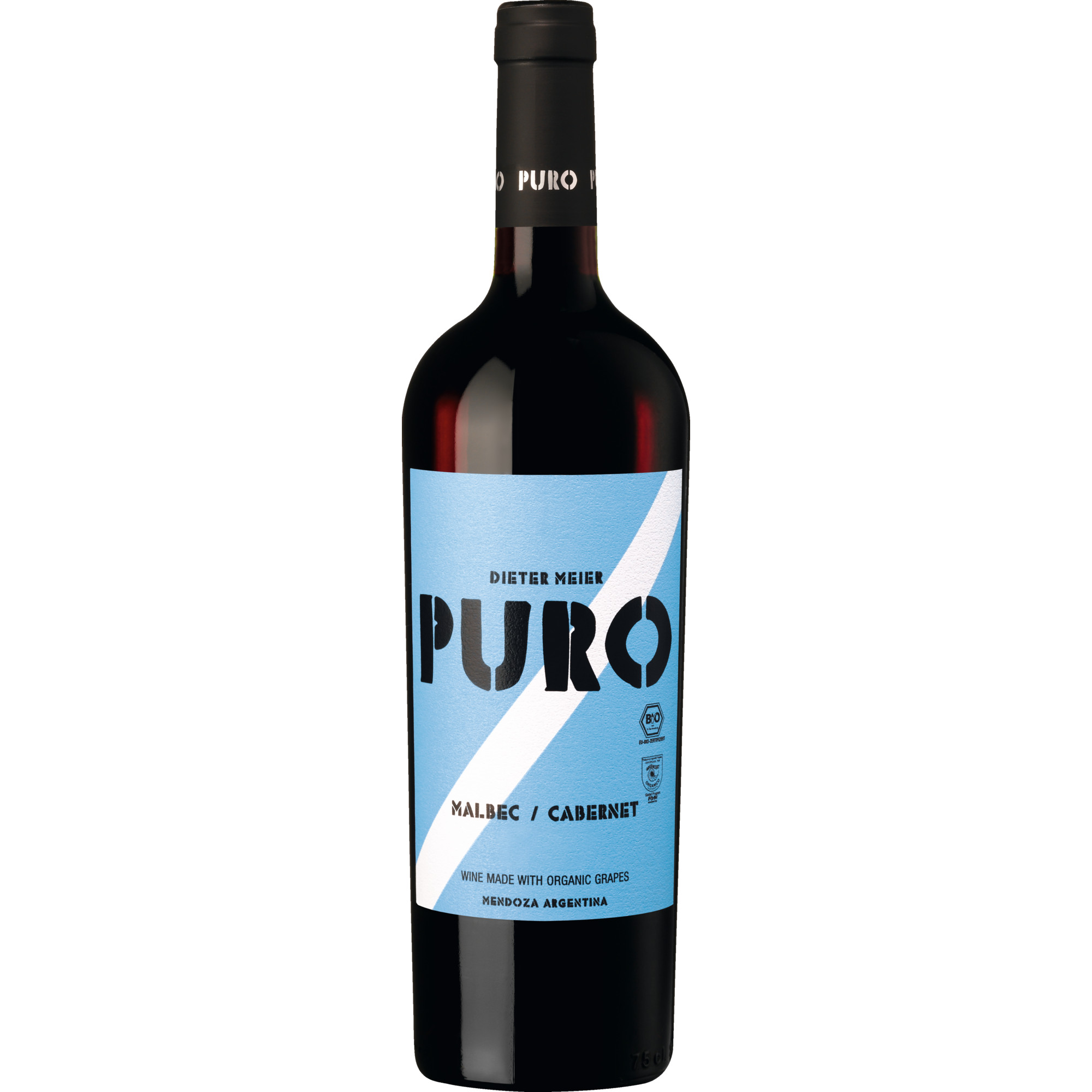 Dieter Meier Puro Malbec Cabernet, Mendoza, Mendoza, 2021, Rotwein - Rotwein