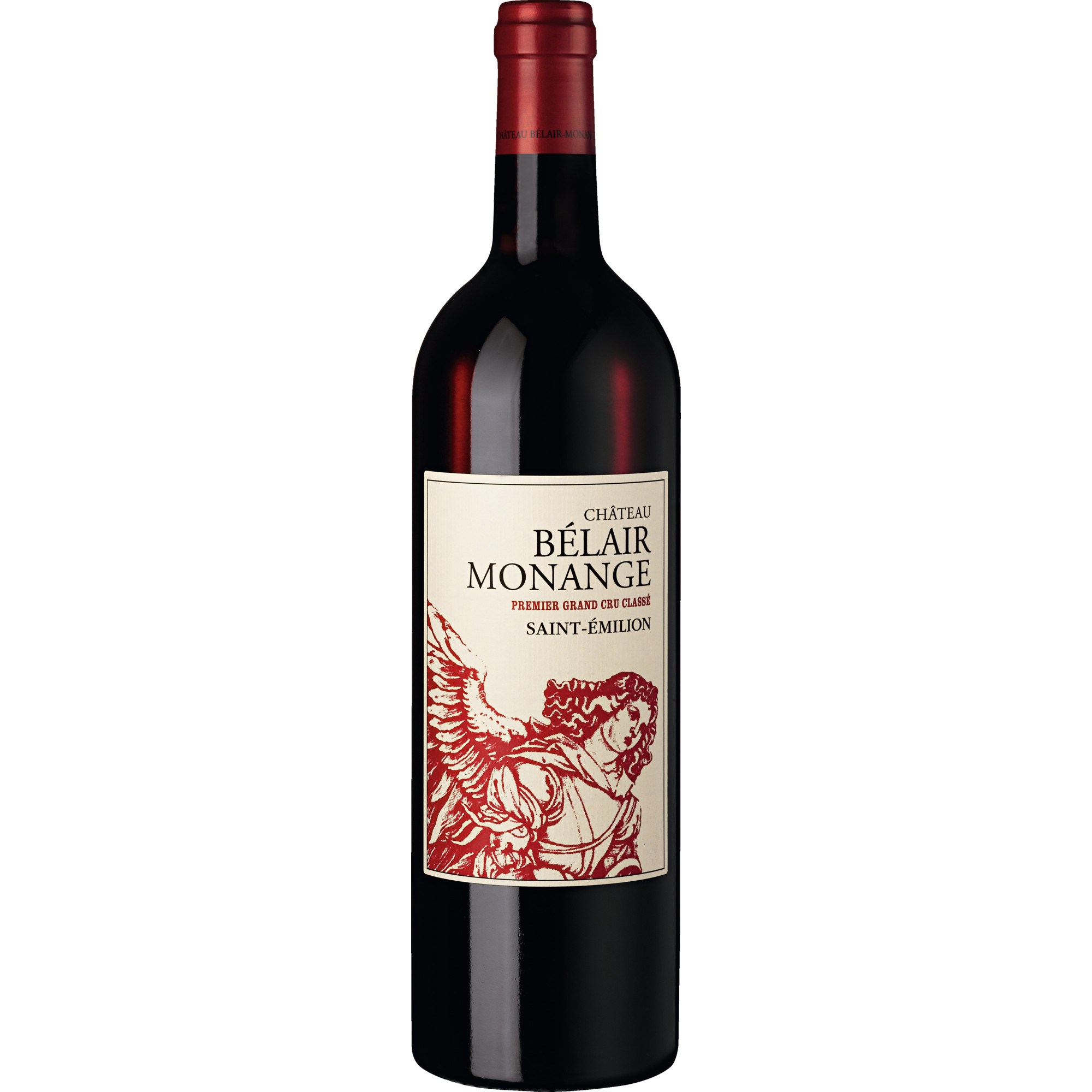 Château Belair Monange, Saint-Emilion AOP, 1er Grand Cru Classé, Bordeaux, 2017, Rotwein