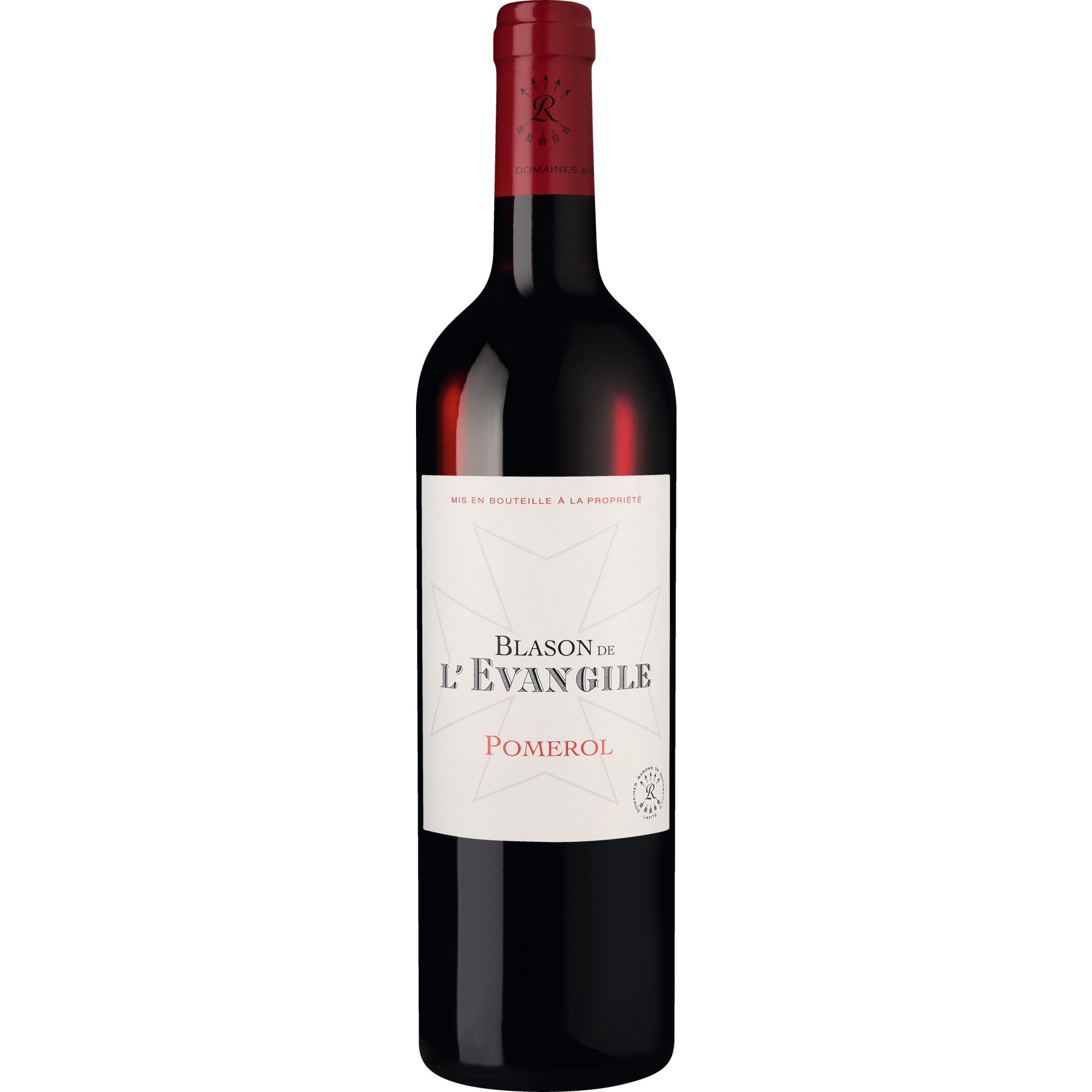 Blason de L'Evangile, Pomerol AOP, Bordeaux, 2021, Rotwein