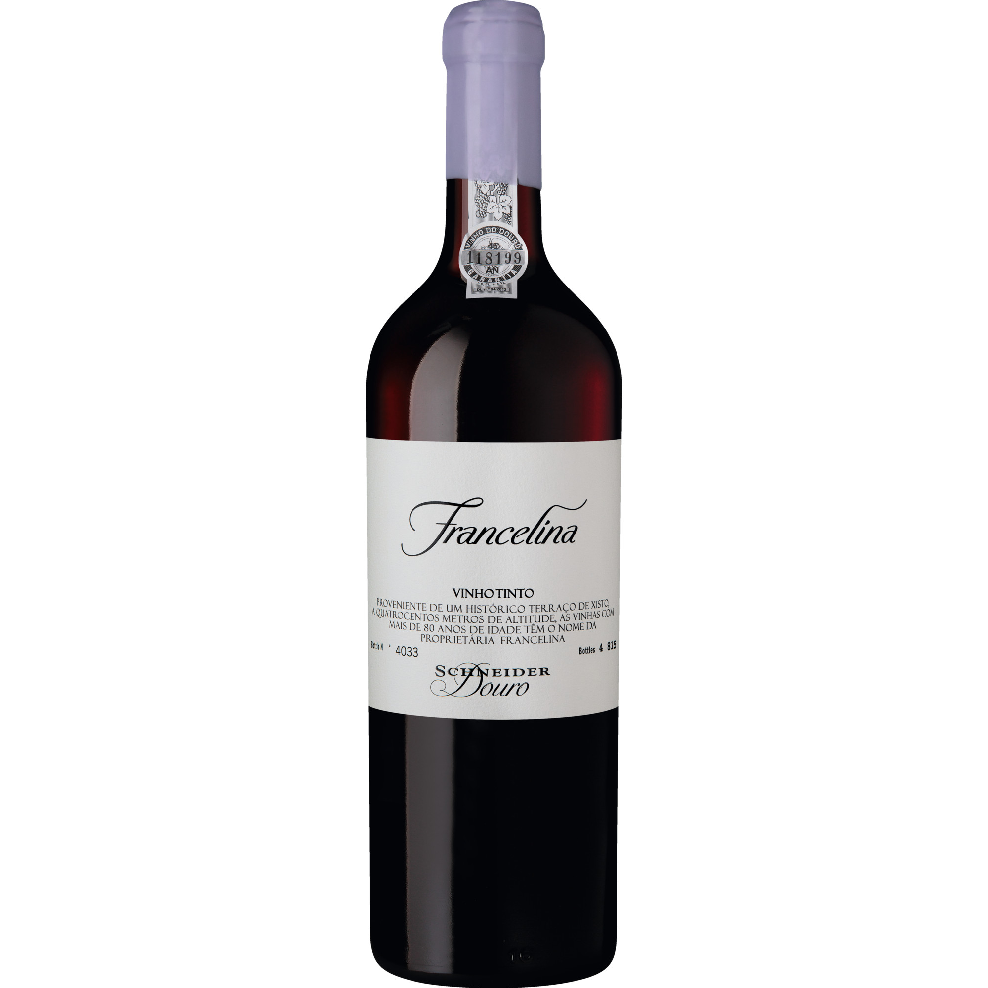 Schneider Francelina Vinho Tinto, Douro DOC, Douro, 2017, Rotwein