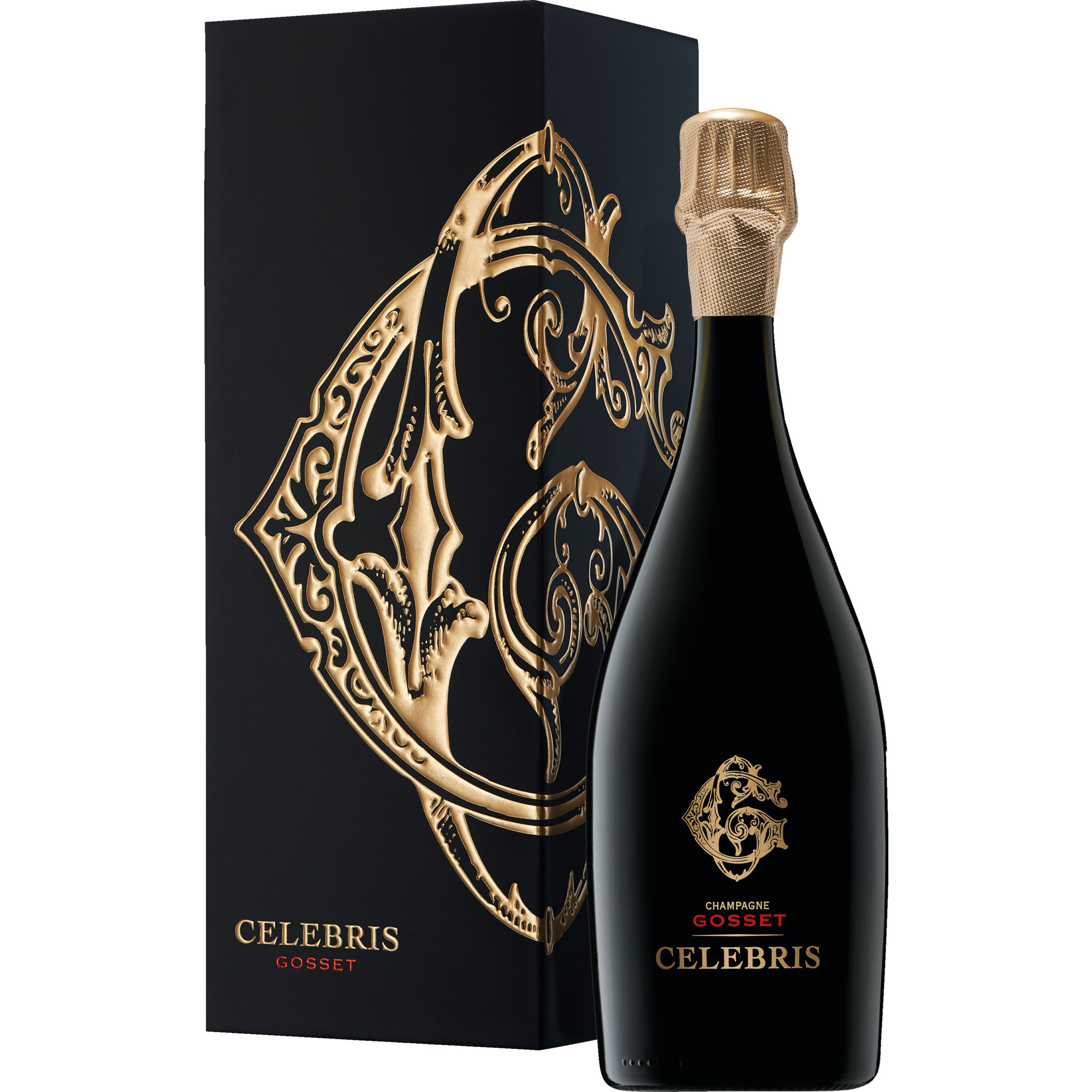 Champagne Gosset Celebris, Extra Brut, Champagne AC, Holzkiste, Champagne, 2012, Schaumwein - Champagner