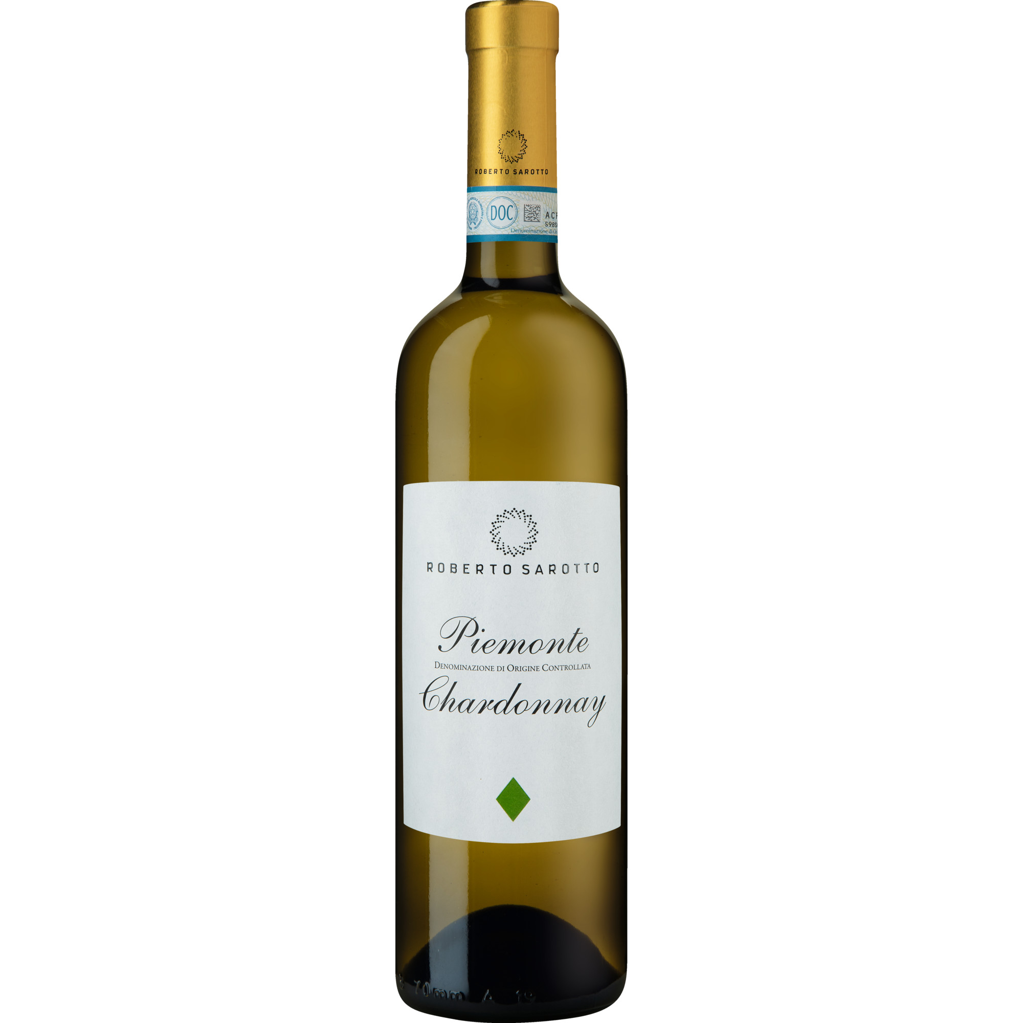 Roberto Sarotto Chardonnay, Piemonte DOC, Piemont, 2021, Weißwein Roberto Sarotto, Via Ronconuovo 13, Neviglie (CN), Italia Hawesko DE