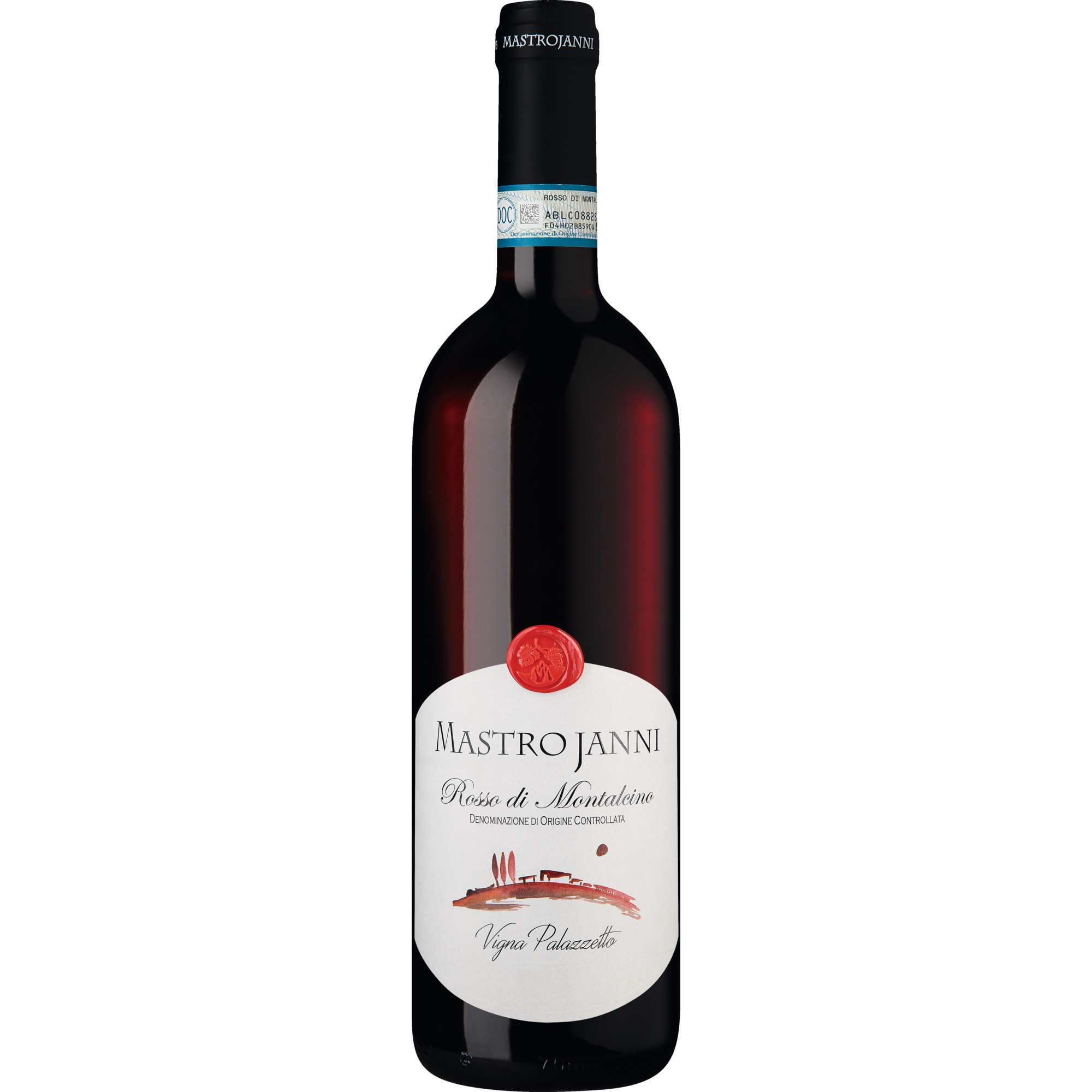 Mastrojanni Rosso, Rosso di Montalcino DOC, Toskana, 2020, Rotwein - Rotwein