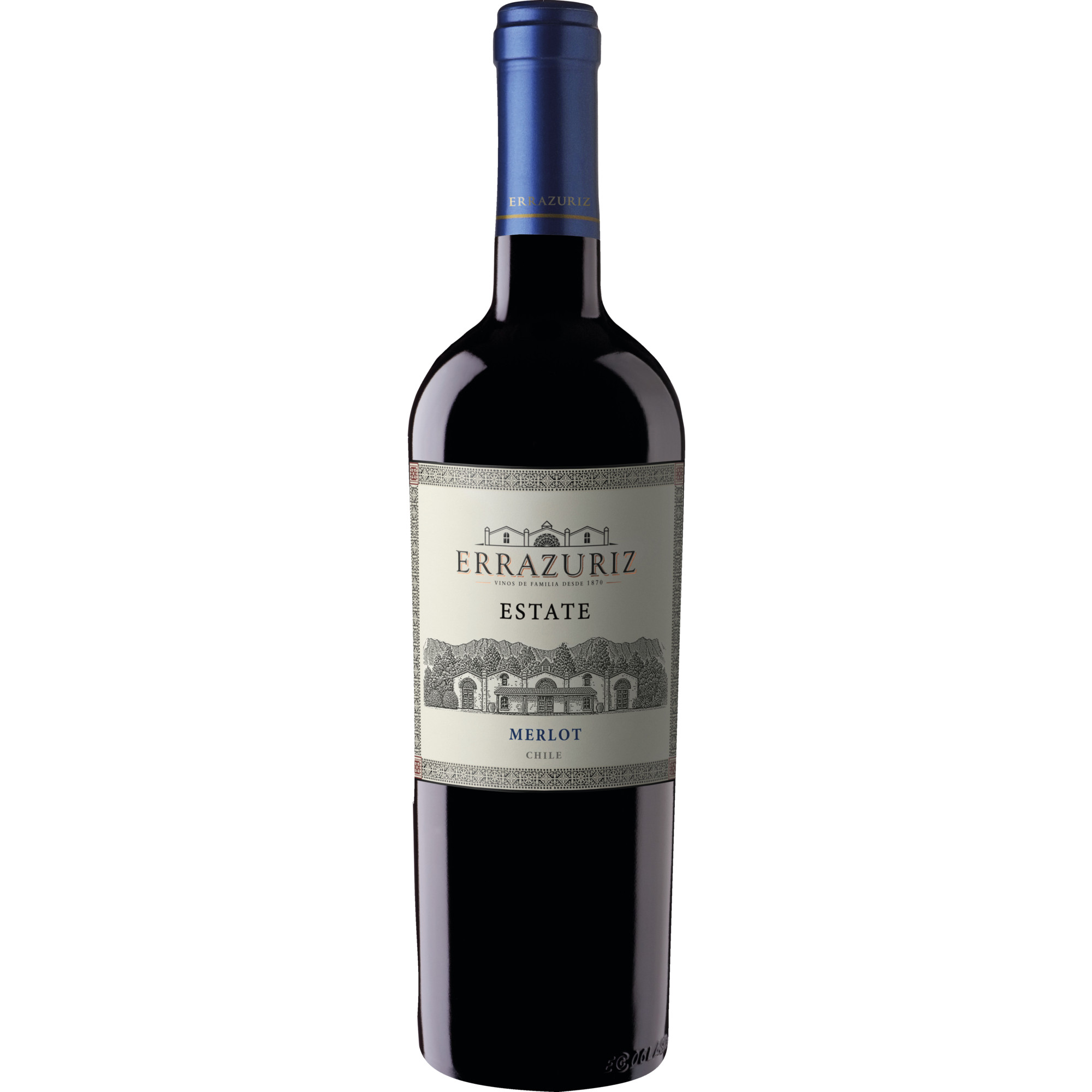 Errazuriz Estate Merlot, Vino de Chile, Valle Central, 2021, Rotwein