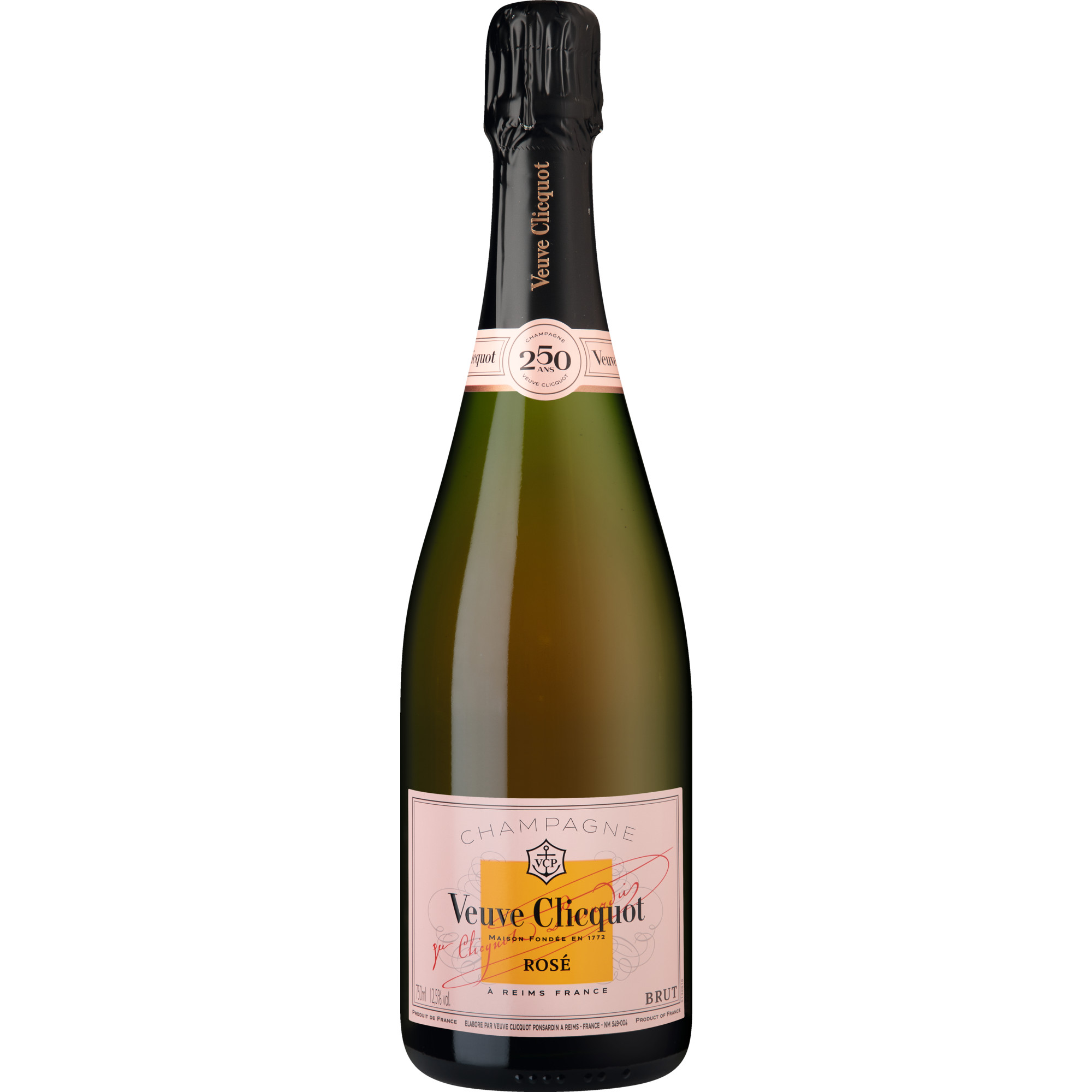 Champagne Veuve Clicquot Ponsardin Rosé, Brut, Champagne AC, Geschenketui 250 Jahre, Champagne, Schaumwein Champagne Veuve Clicquot, Reims, France Hawesko DE