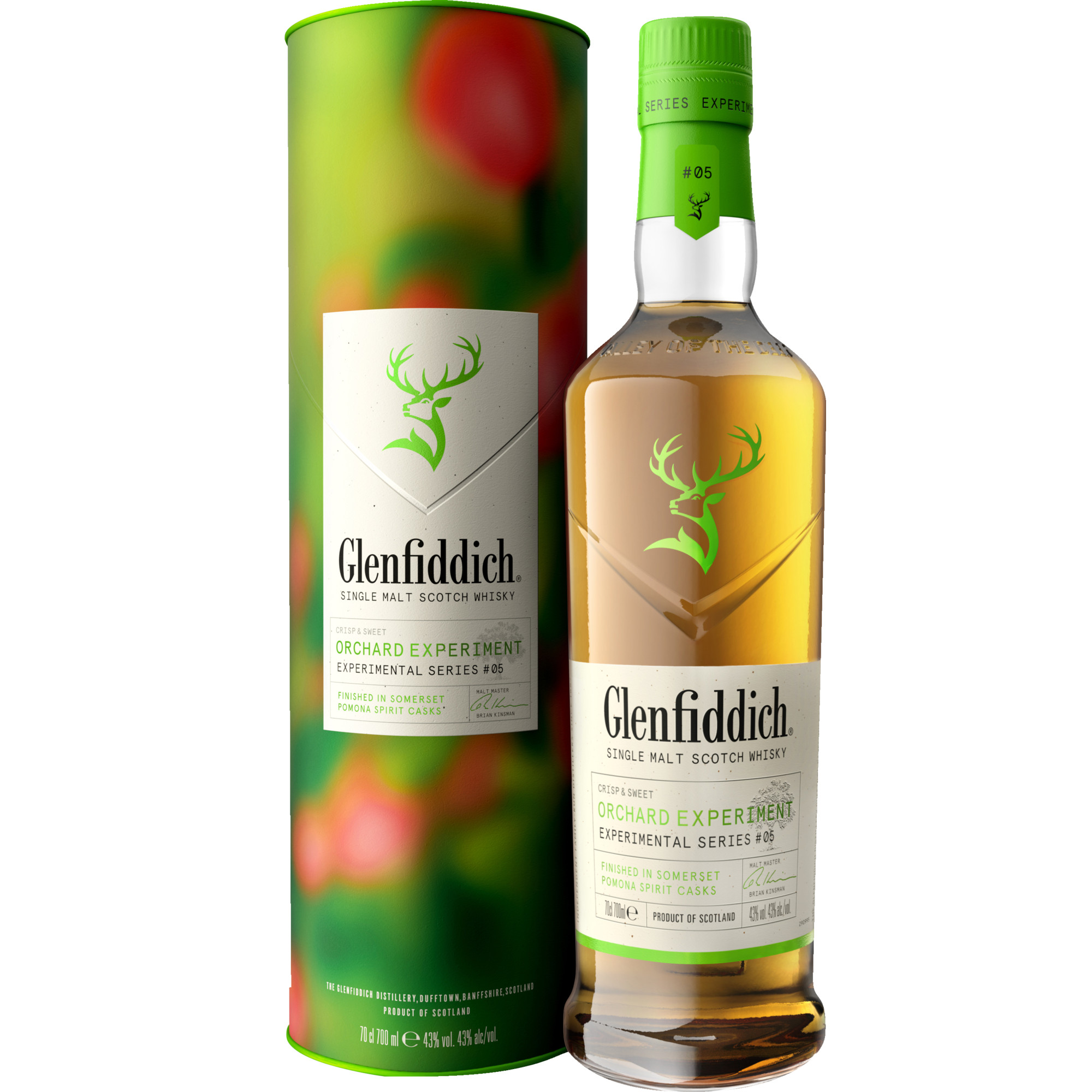 Glenfiddich Orchard Experiment Single Malt Scotch, Whisky, 0,7L, 43% Vol., Schottland, Spirituosen  Spirituosen Hawesko