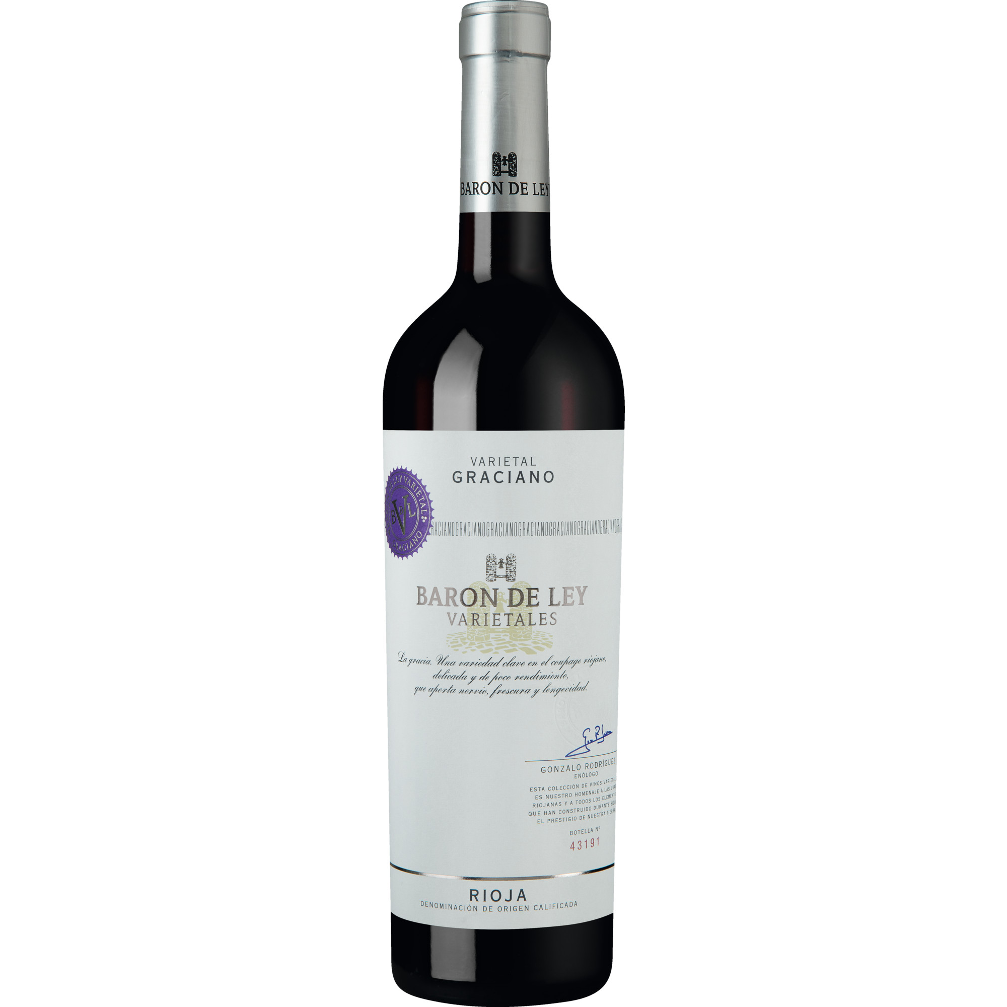 & den DOCa, - Varietales besten Barón Rioja 2020, Rotwein Rioja, für de Spirituosen Graciano, Finde Wein Ley Preis