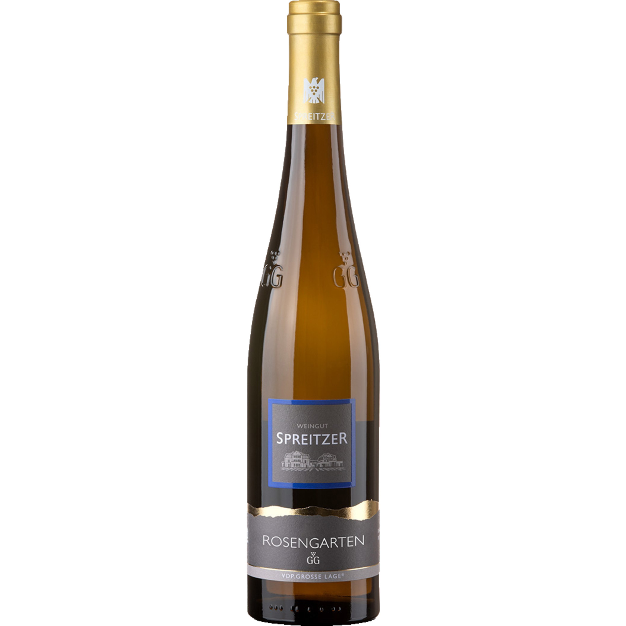 Spreitzer Rosengarten Riesling GG, Trocken, Rheingau, Rheingau, 2020, Weißwein