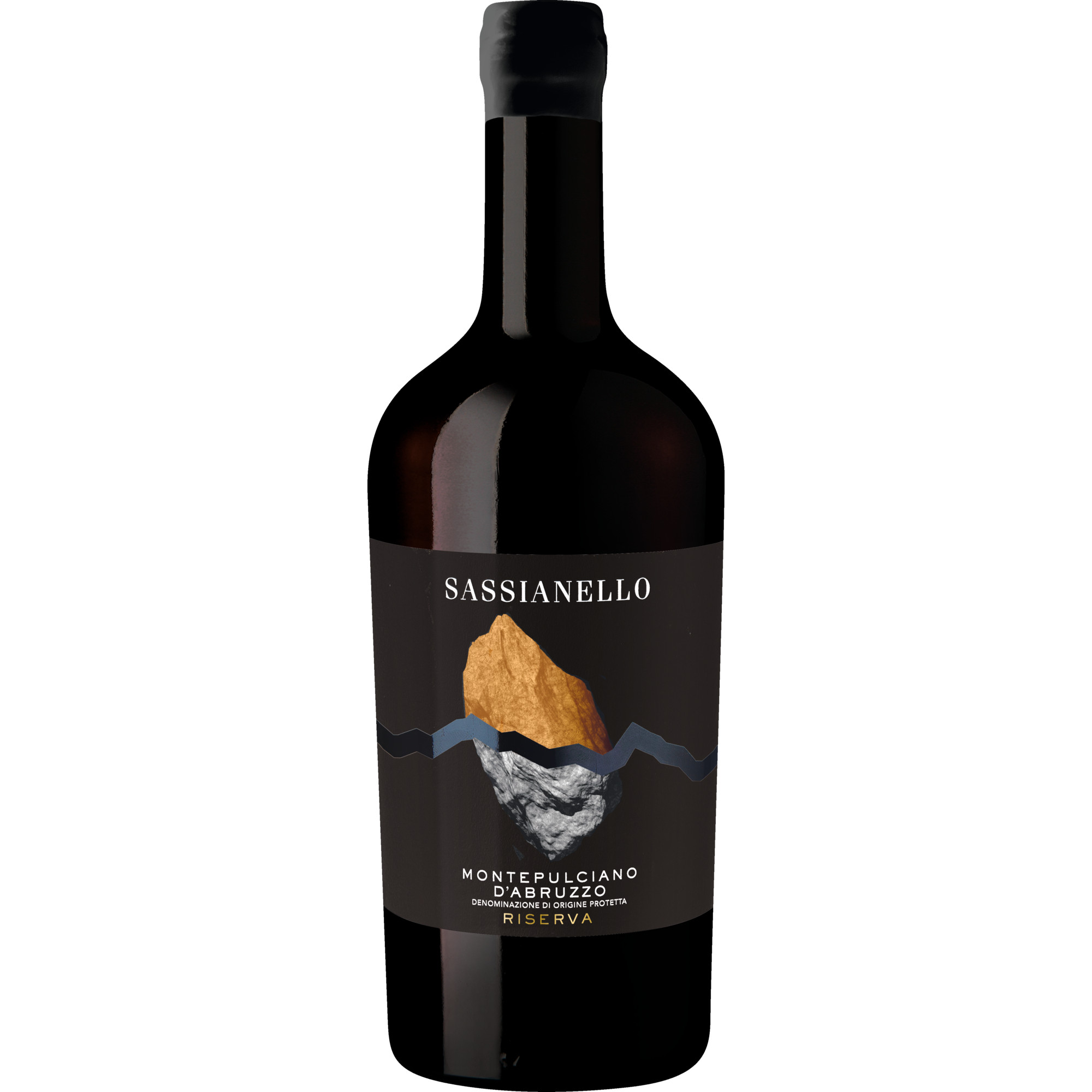 Sassianello Montepulciano Riserva, Montepulciano d'Abruzzo DOC Riserva, Abruzzen, 2020, Rotwein
