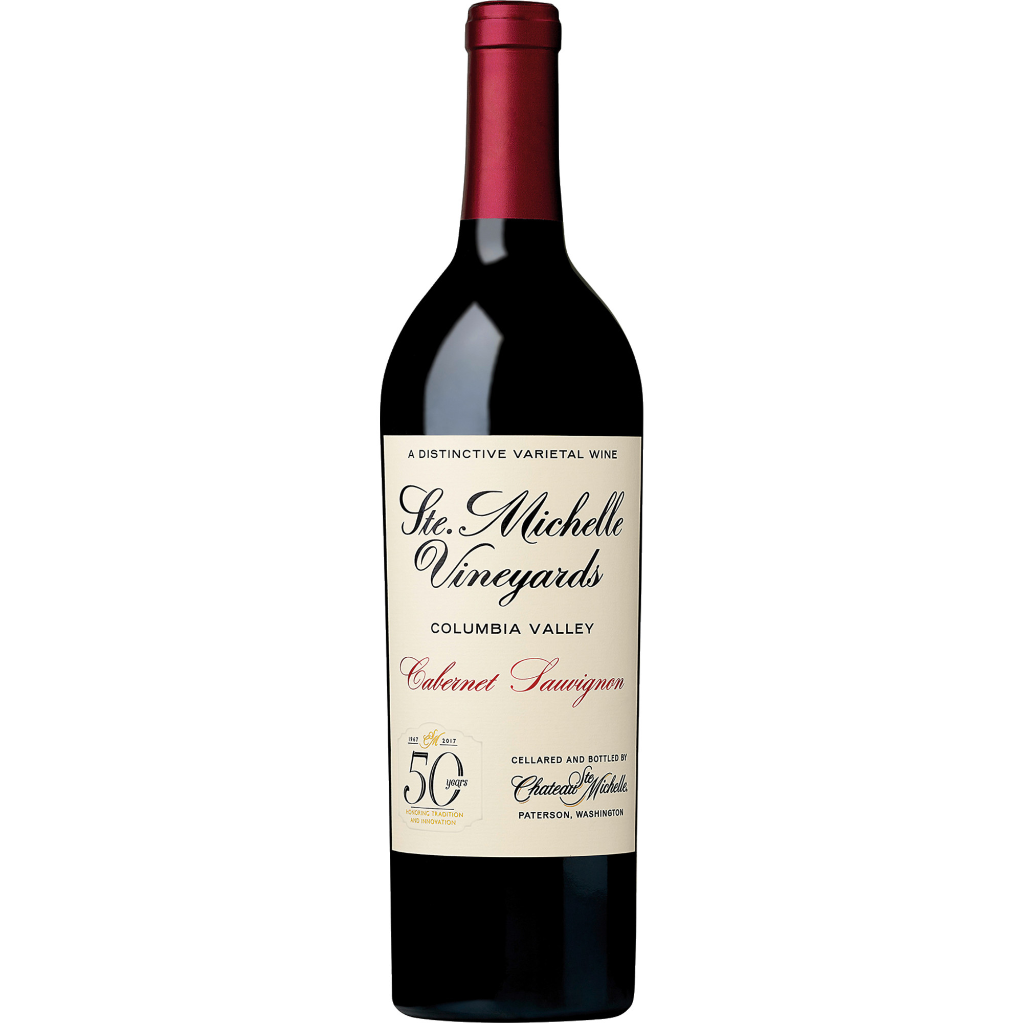 Chateau Ste Michelle Cabernet Sauvignon, Columbia Valley, Washington, 2019, Rotwein - Rotwein