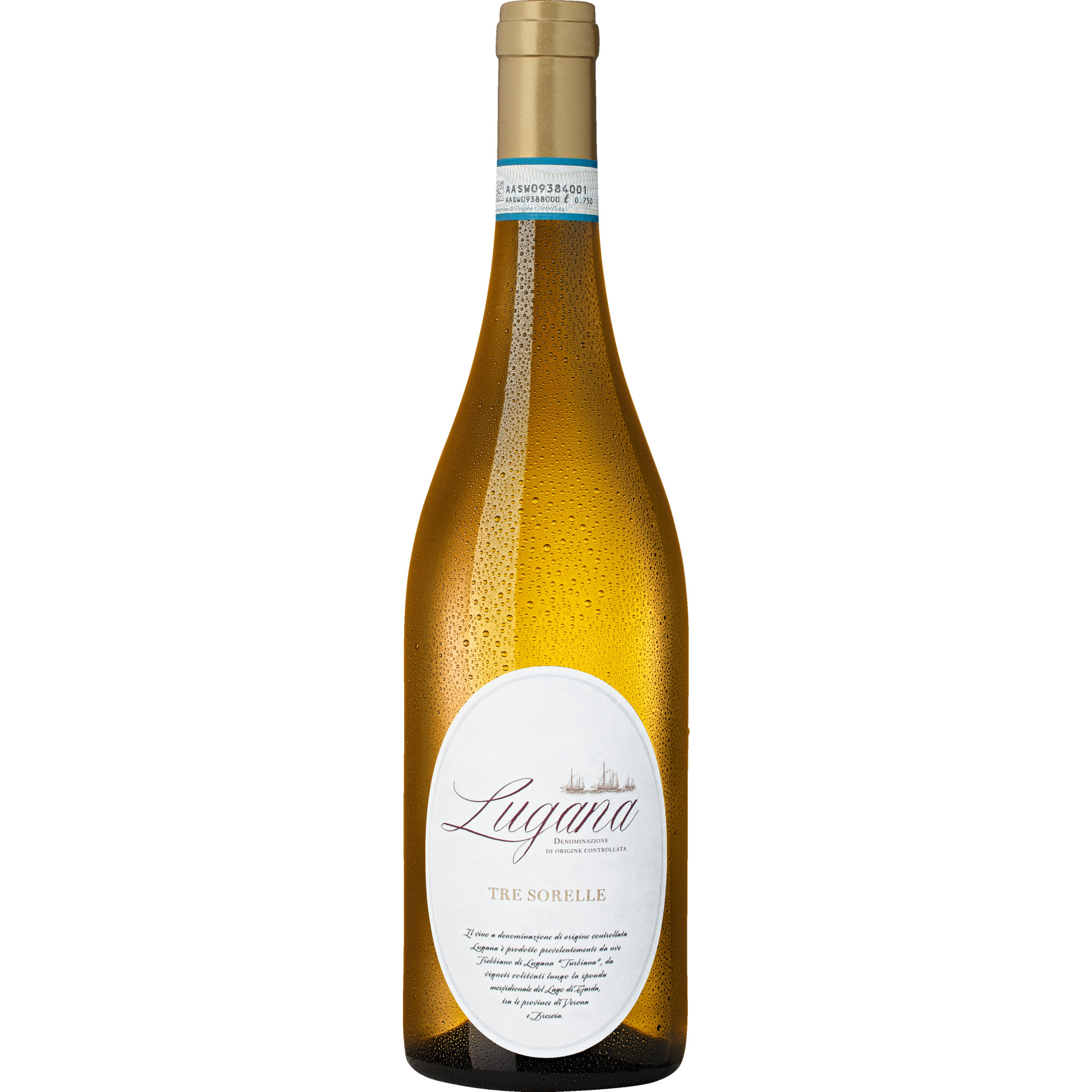 Tre Sorelle Lugana, Lugana DOC, Lombardei, 2022, Weißwein  Weißwein Hawesko