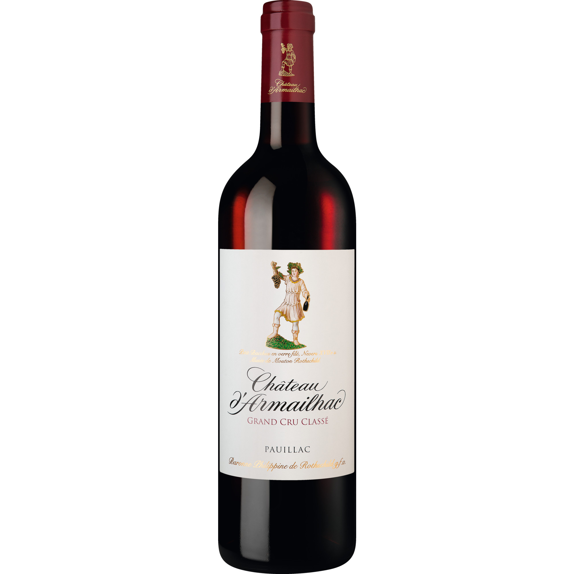 Château d'Armailhac, Pauillac AOP, 5ème Cru Classé, Magnum, Bordeaux, 2022, Rotwein