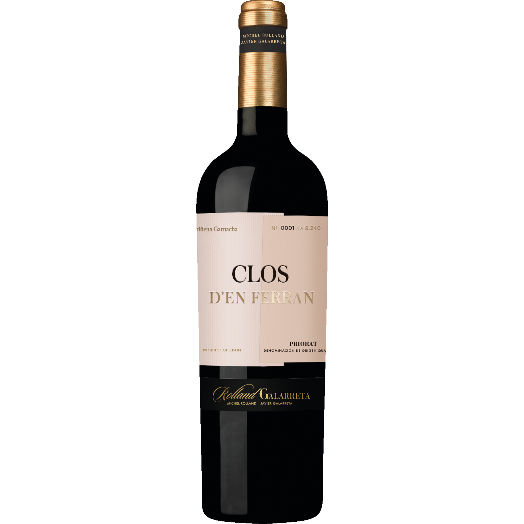 Rolland & Galarreta Clos d'En Ferran, Priorat DOCa, Katalonien, 2017, Rotwein