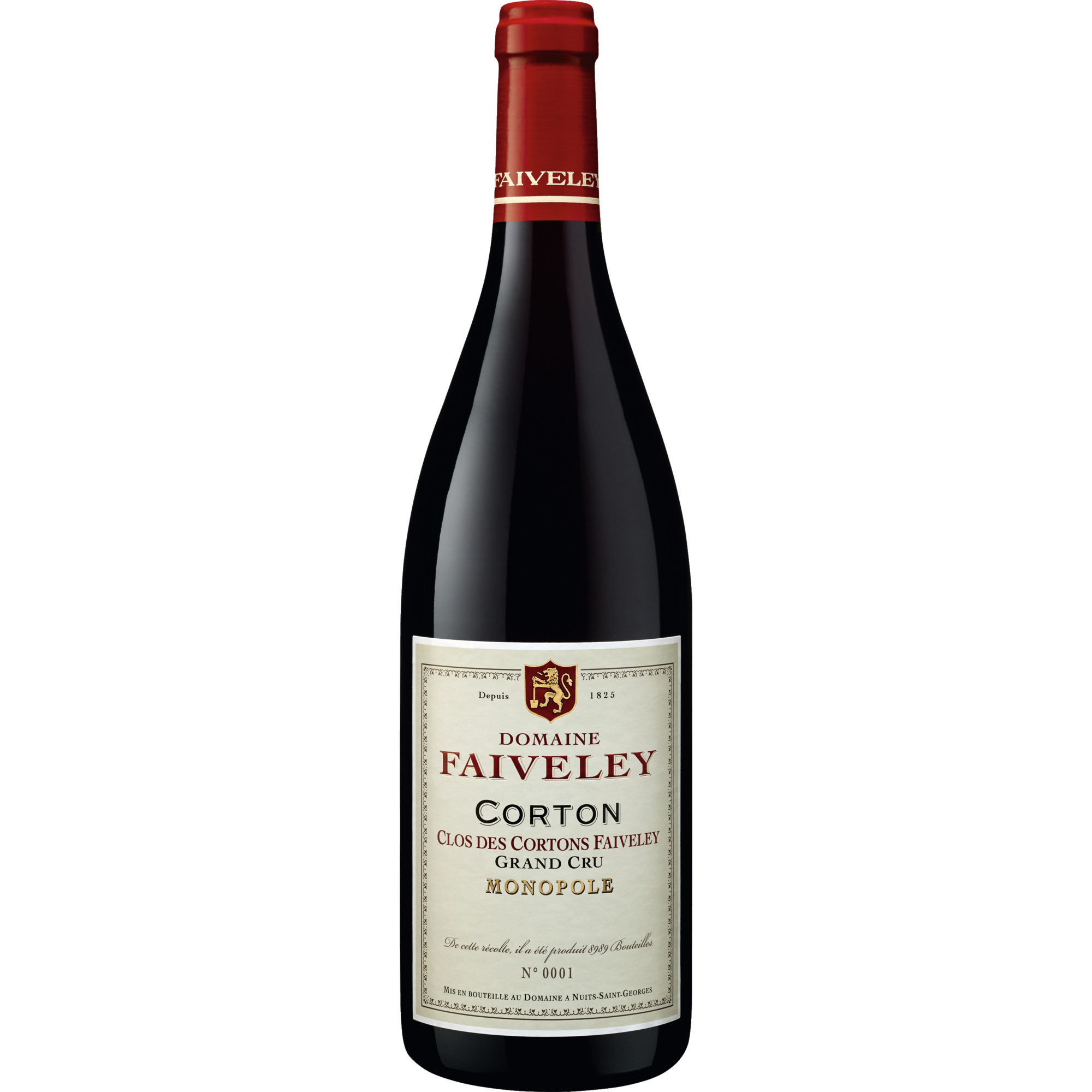 Domaine Faiveley Clos des Cortons, Corton Grand Cru AOP, Burgund, 2021, Rotwein - Rotwein