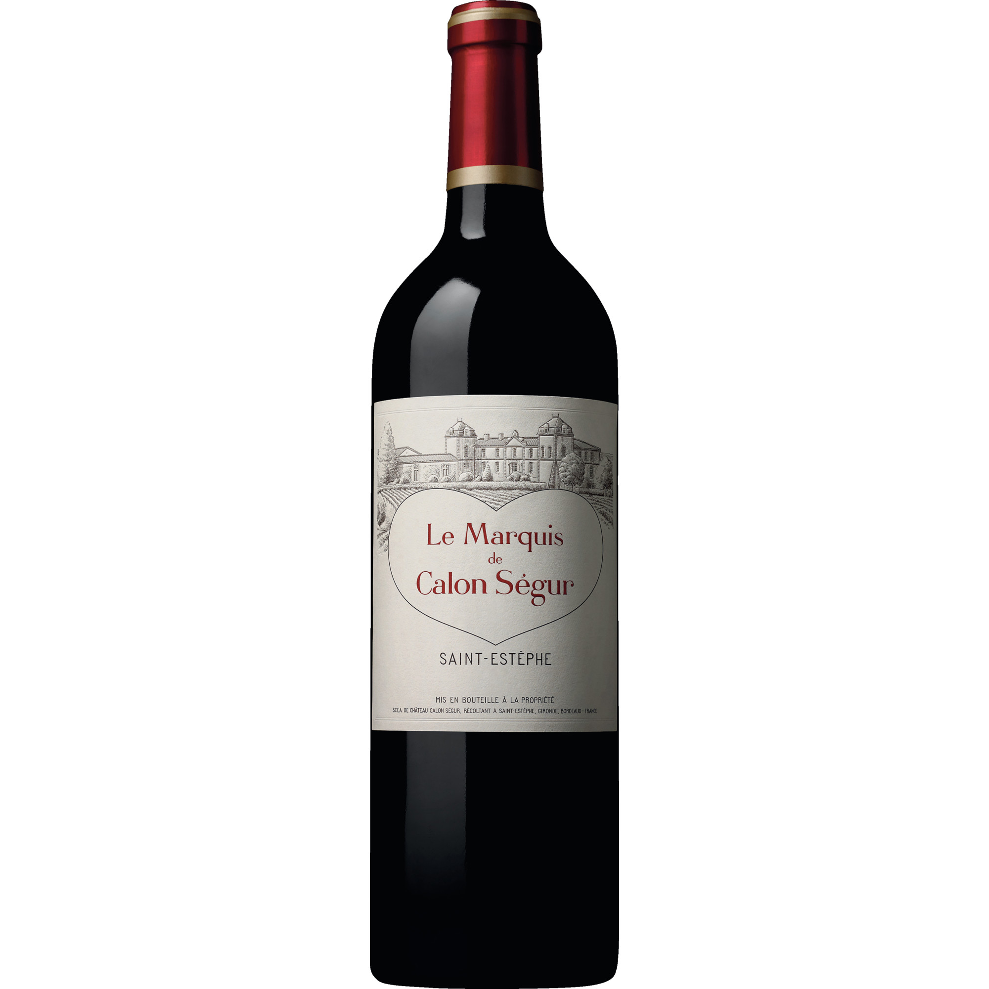 Le Marquis de Calon Ségur, Saint-Estèphe AOP, Bordeaux, 2022, Rotwein