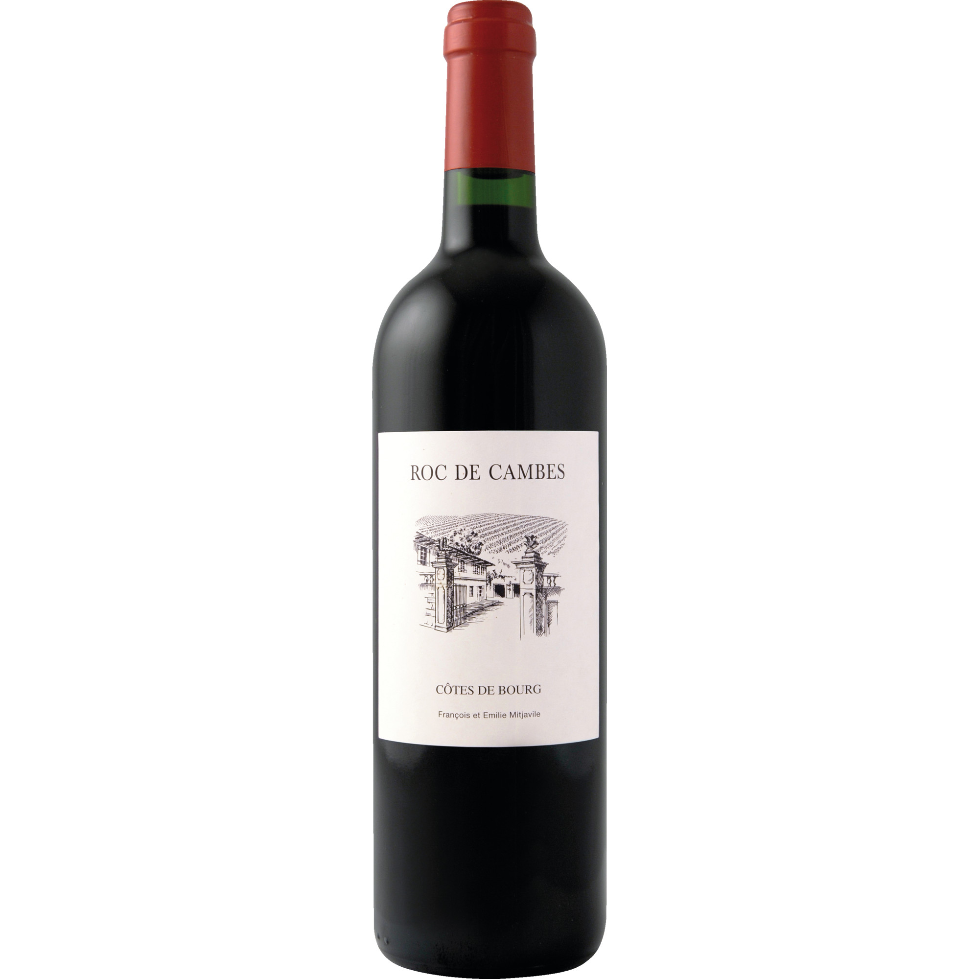 Image of Roc des Cambes, Côtes de Bourg AOP, Bordeaux, 2022, Rotwein
