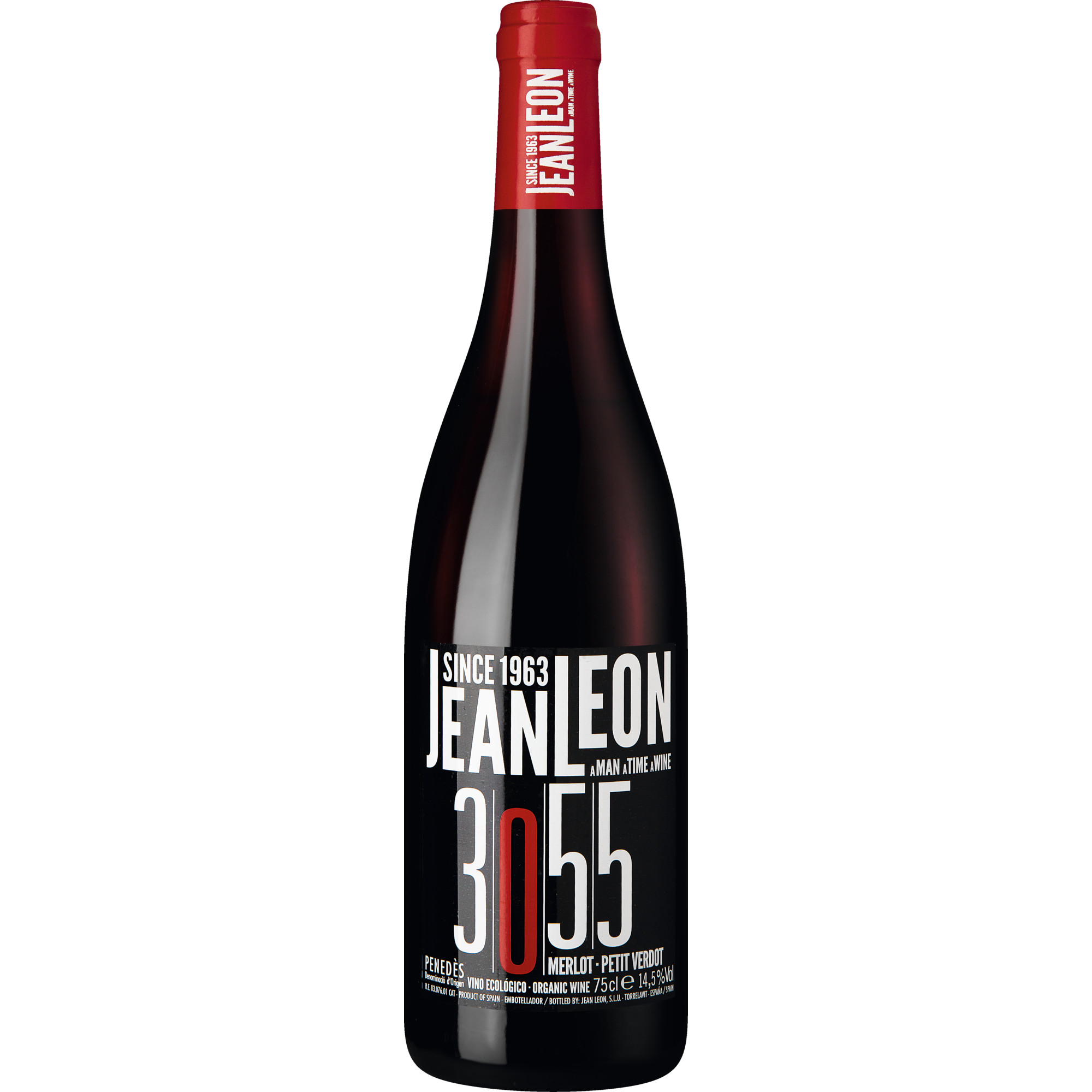 Image of Jean Leon 3055 Merlot Petit Verdot, Penedès DO, Katalonien, 2021, Rotwein