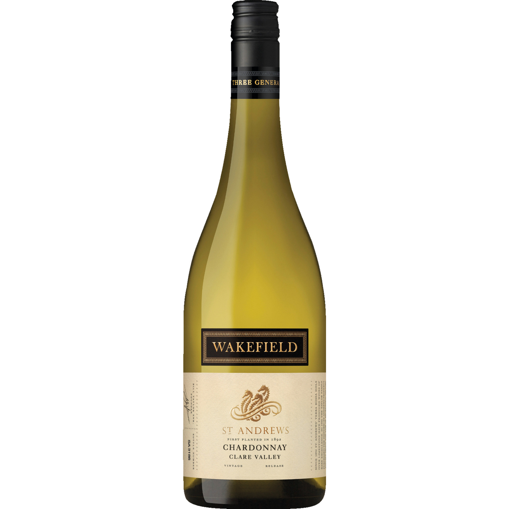 Wakefield St. Andrews Chardonnay, Clare Valley, South Australia, 2018, Weißwein