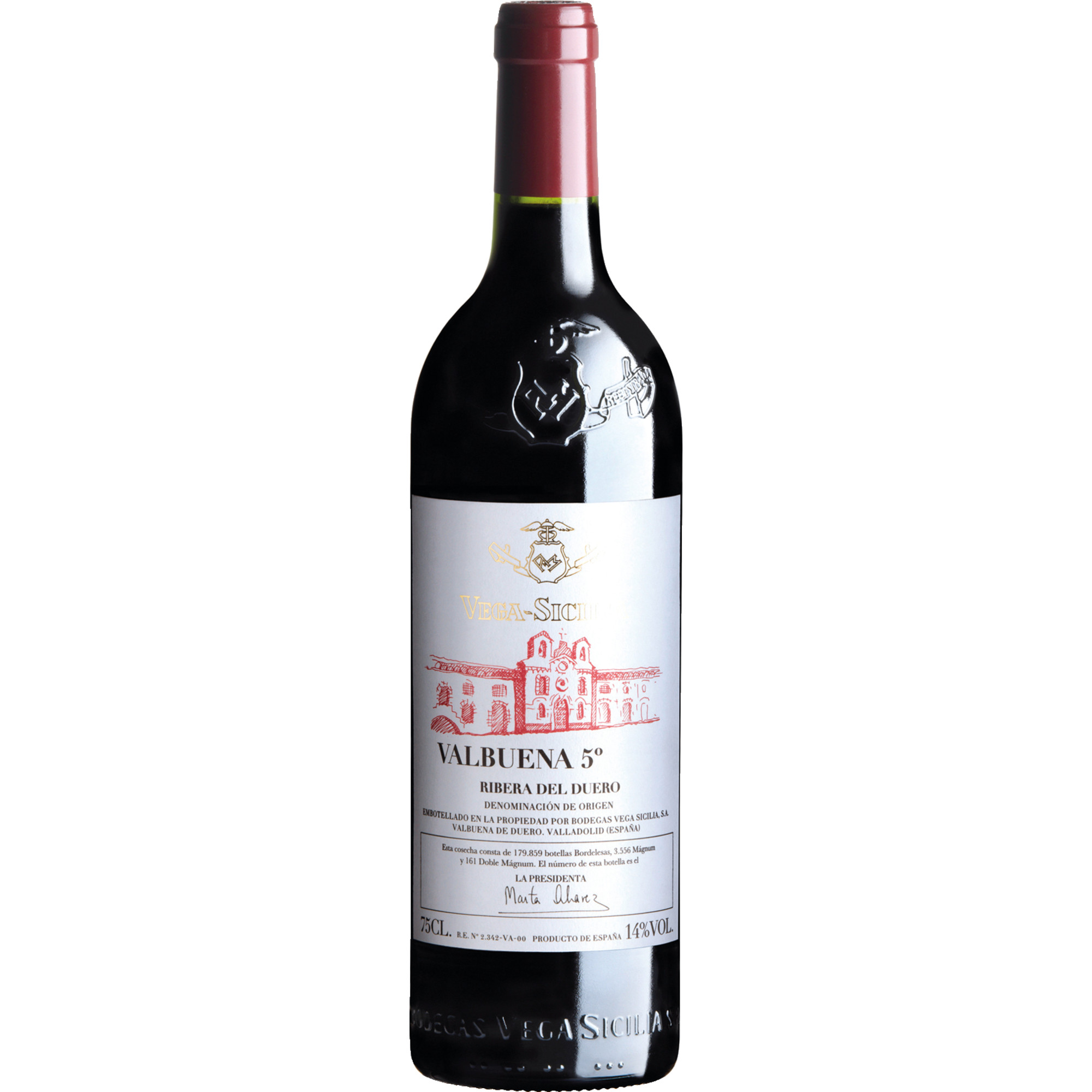 Vega Sicilia Valbuena 5, Ribera del Duero DO, Kastilien - León, 2018, Rotwein