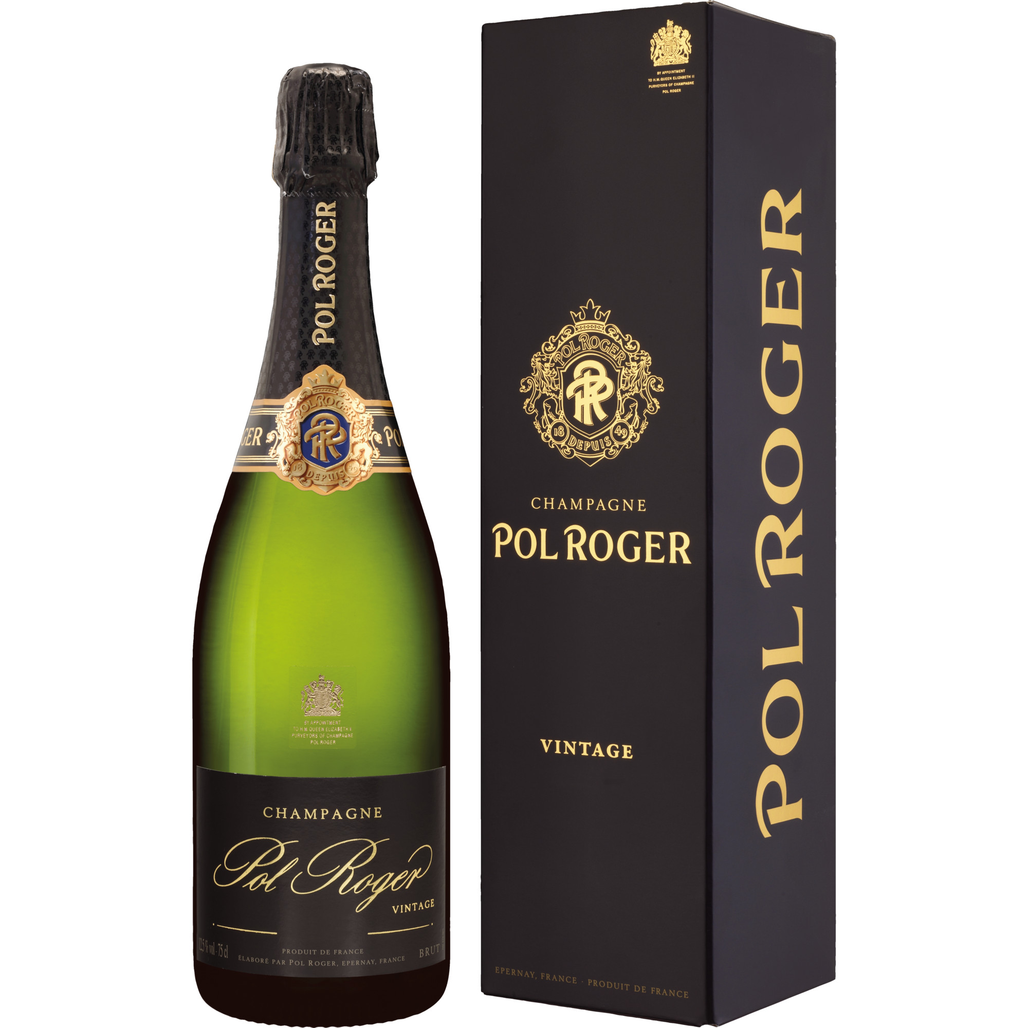 Image of Champagne Pol Roger, Brut, Champagne AC, Geschenketui, Champagne, 2016, Schaumwein